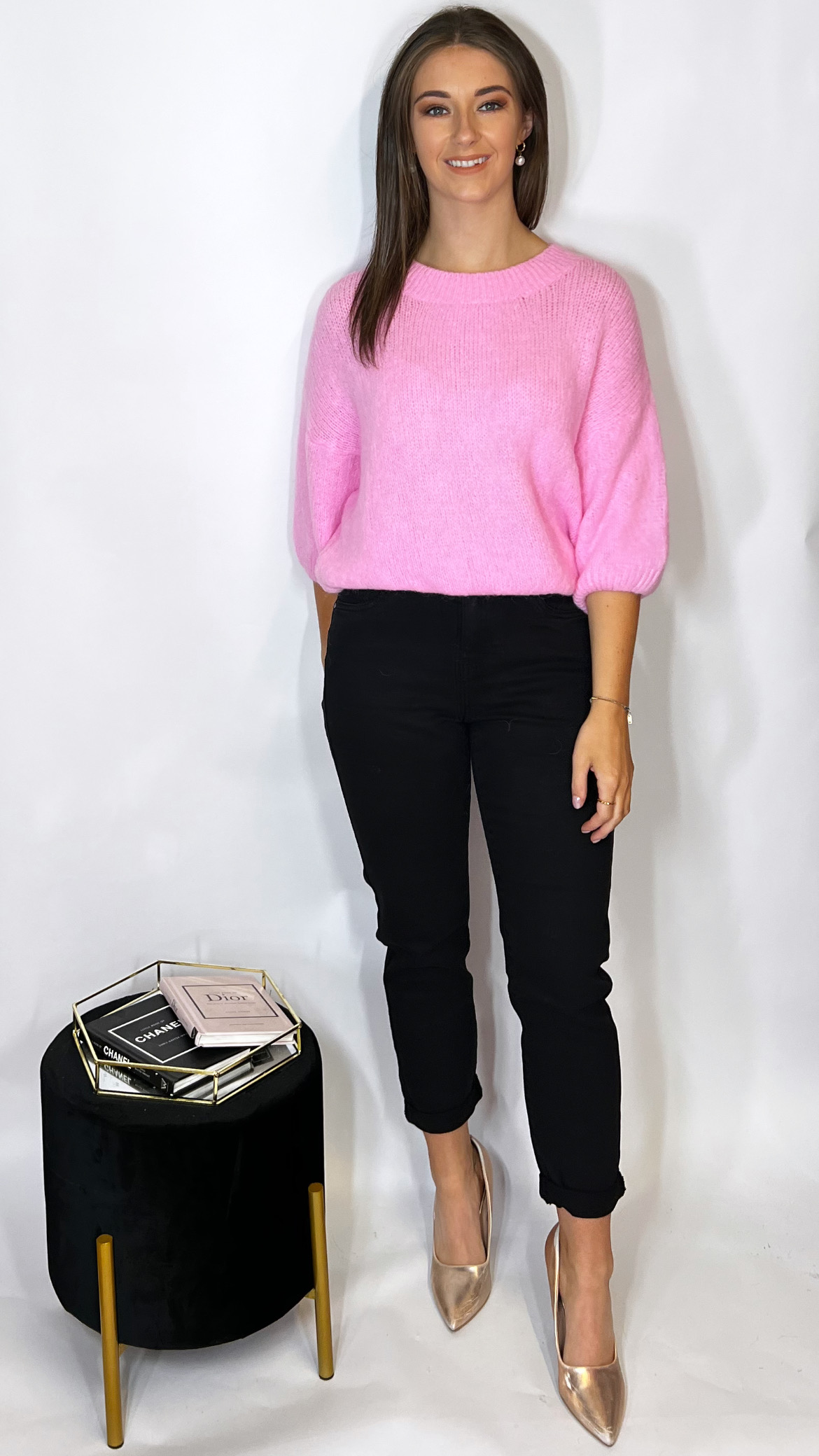 Marnie Knit Baby Pink