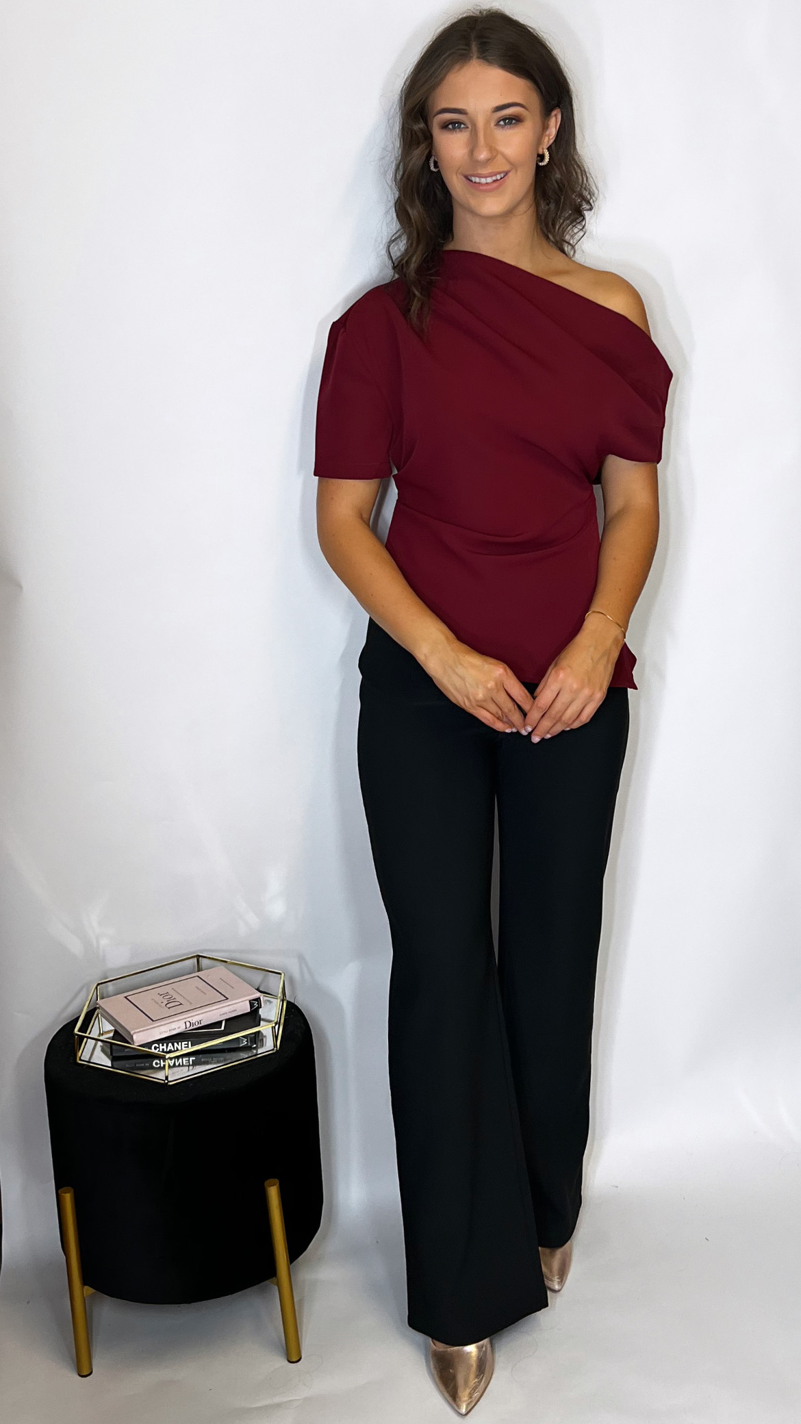 Sloane Top Berry - Image 2