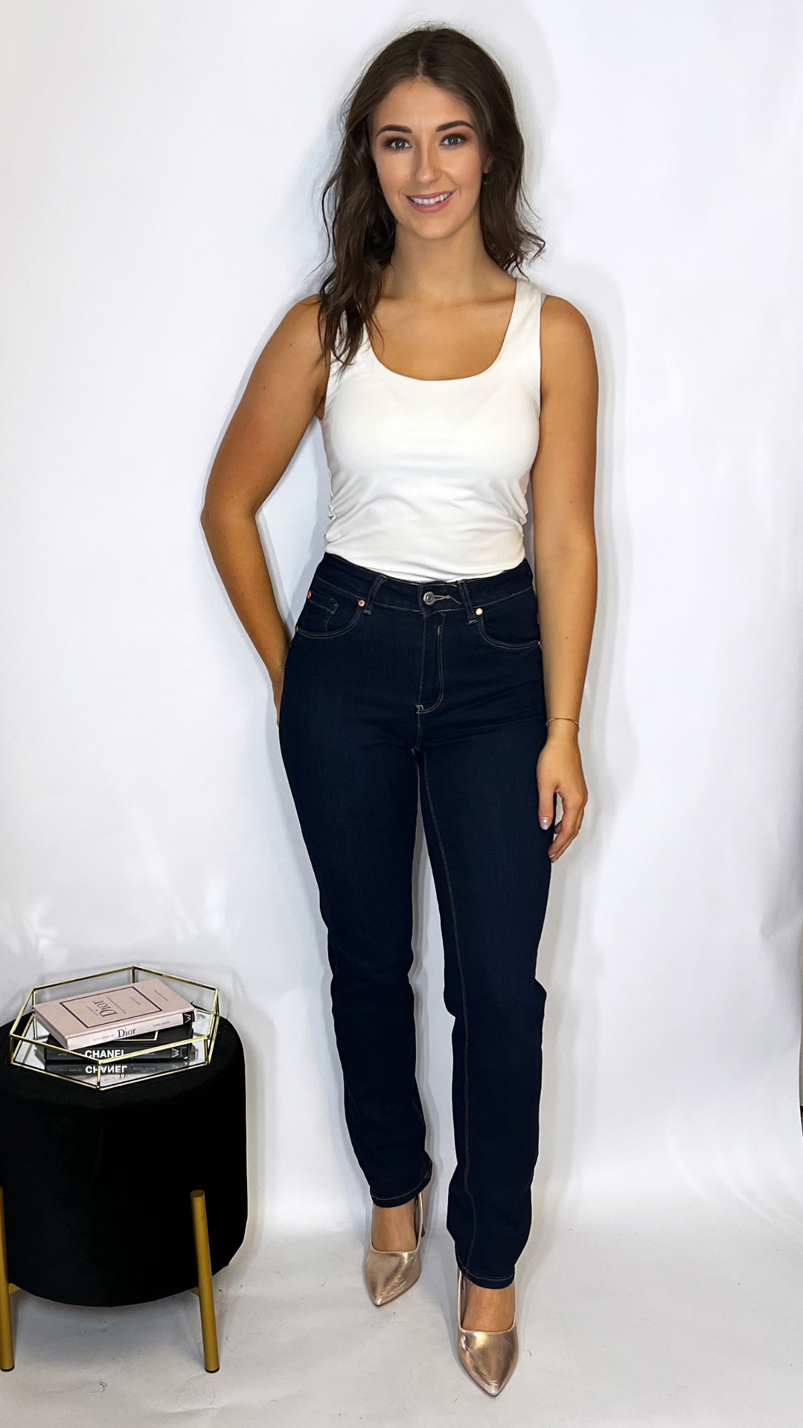 R&R Helen Straight Jean- Reg