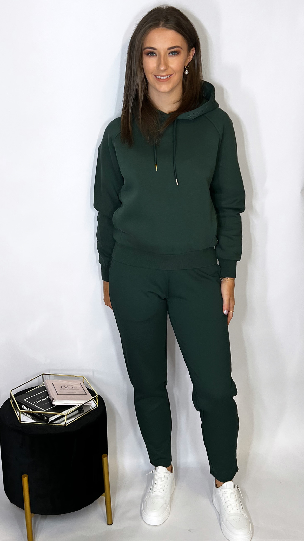 R&R Cleo Hoodie Green - Image 4