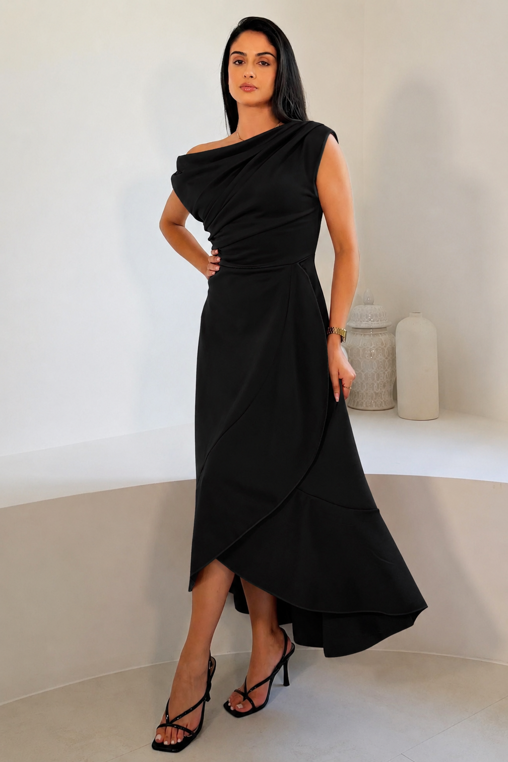 Florie Dress Black