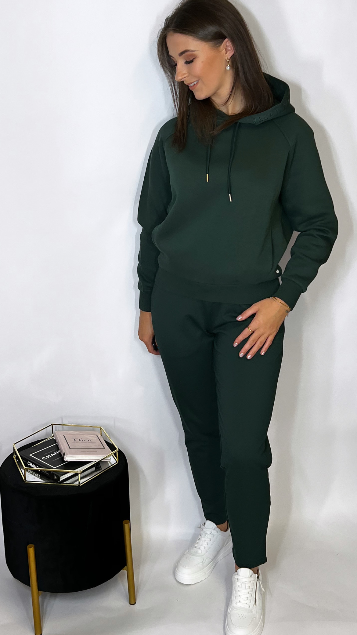 R&R Cleo Hoodie Green - Image 5