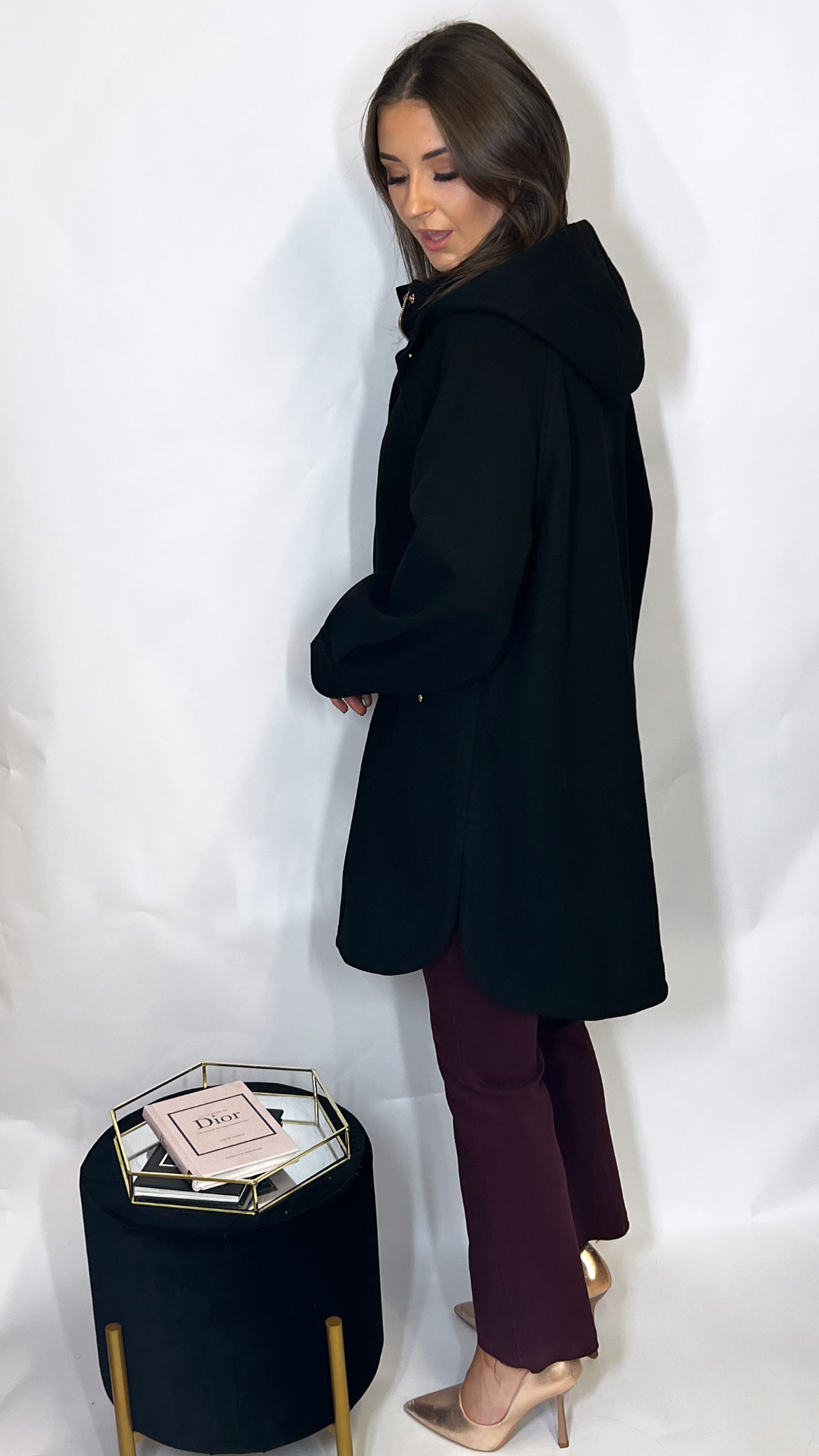 R&R Joanna Coat Black - Image 4