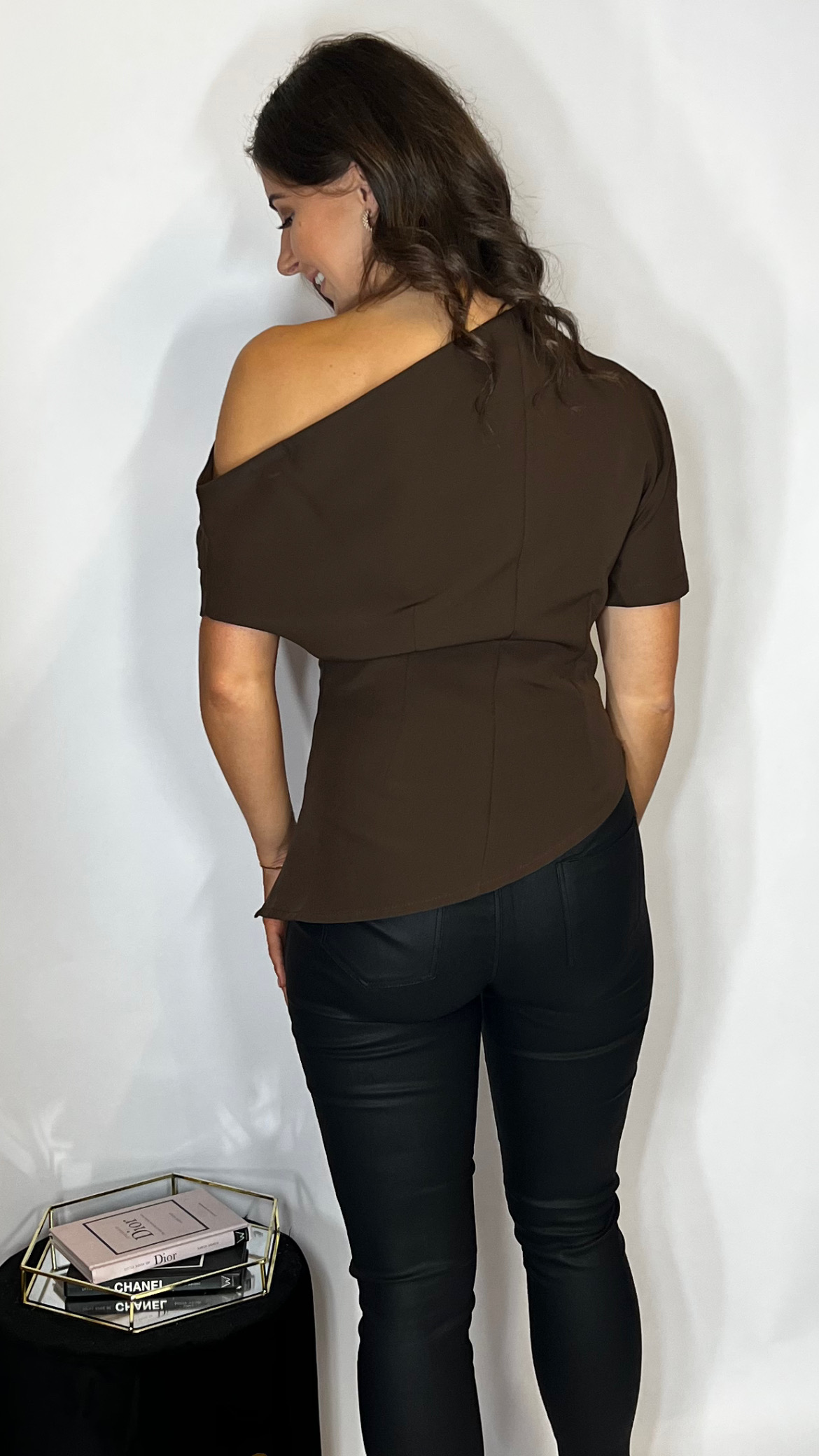 Sloane Top Brown - Image 2