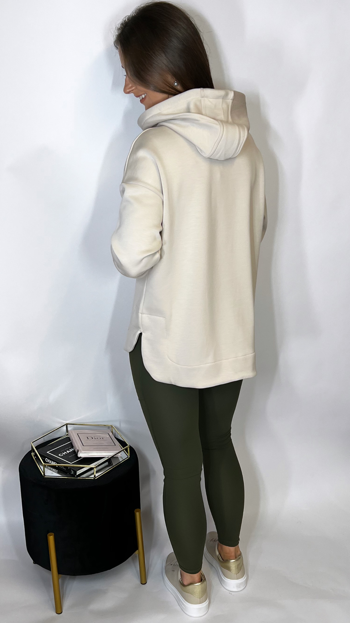 R&R Rumi Hoodie Stone - Image 3