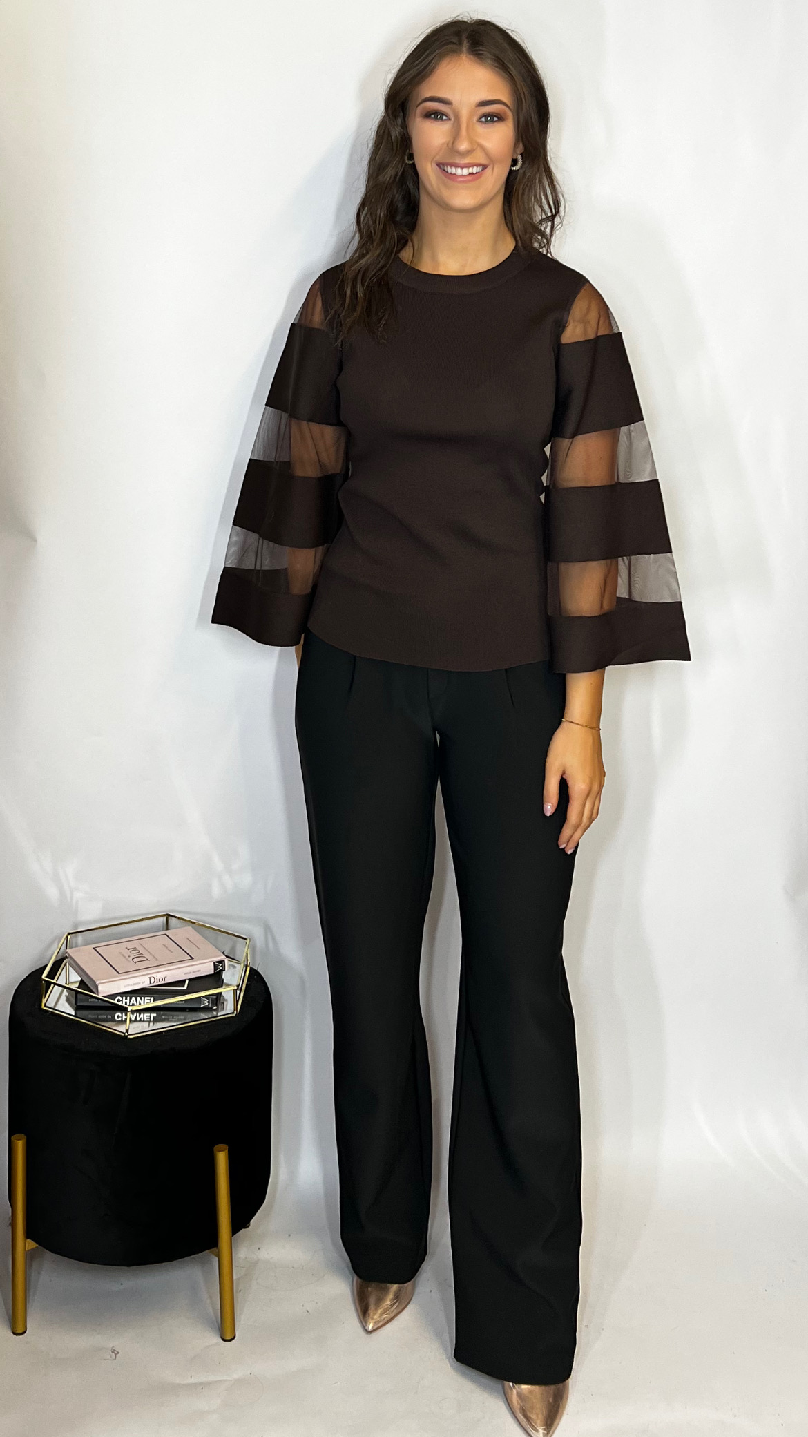 Elodie Top Brown - Image 3