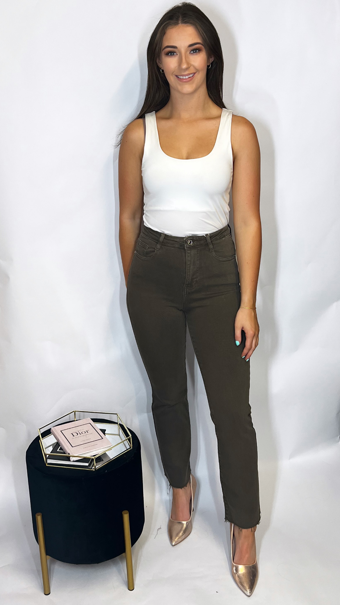 Brady Brown Flare Jeans