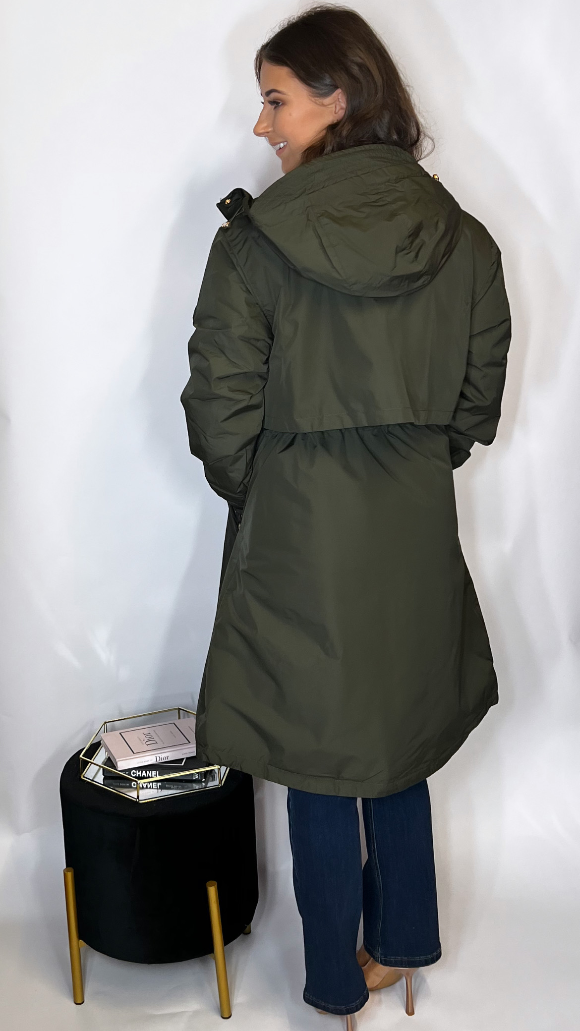 R&R Becca Coat Khaki - Image 2