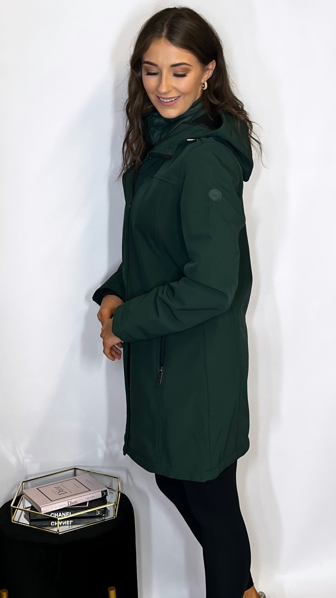 R&R Elsie Coat Green