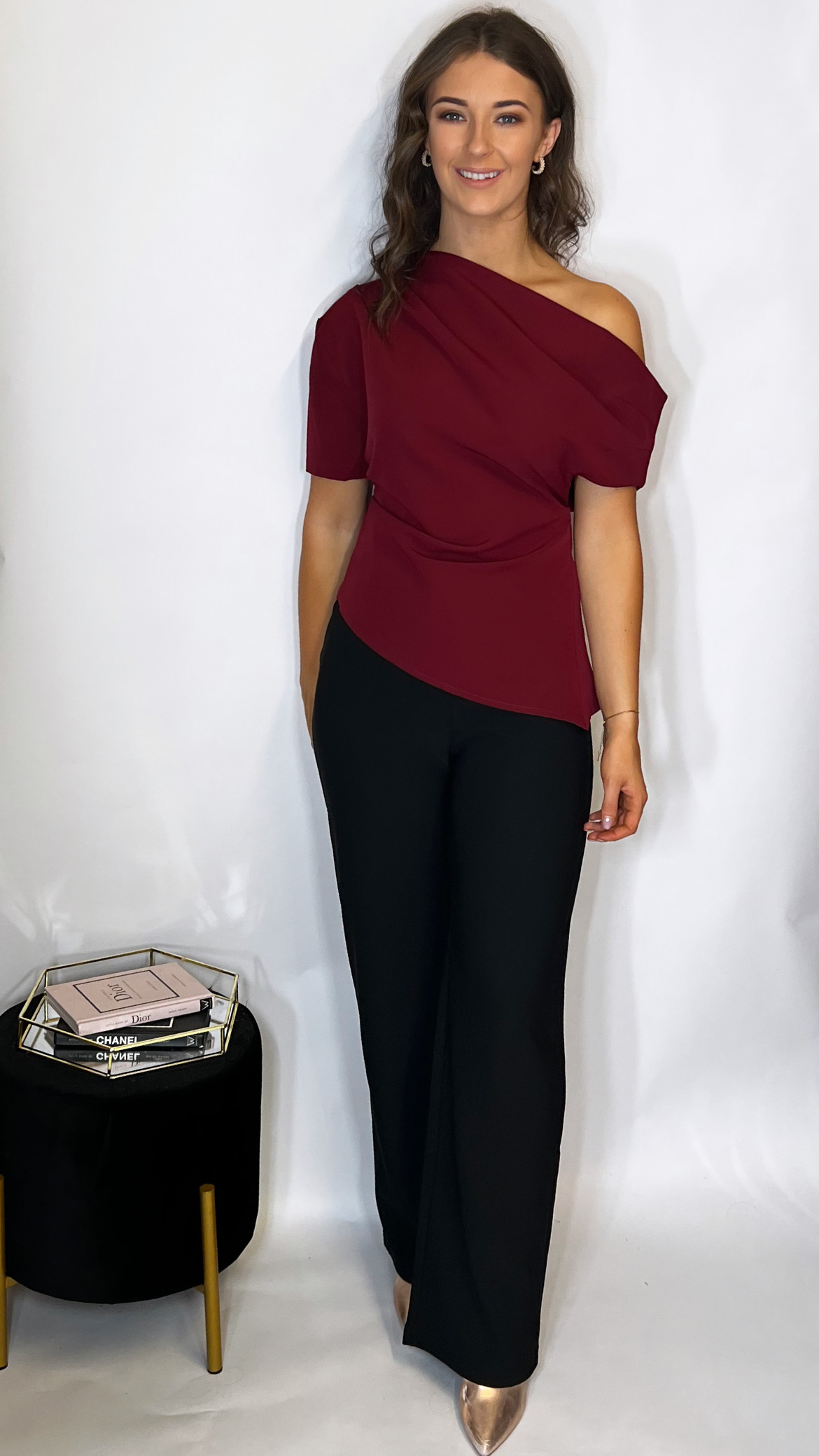 Sloane Top Berry - Image 3