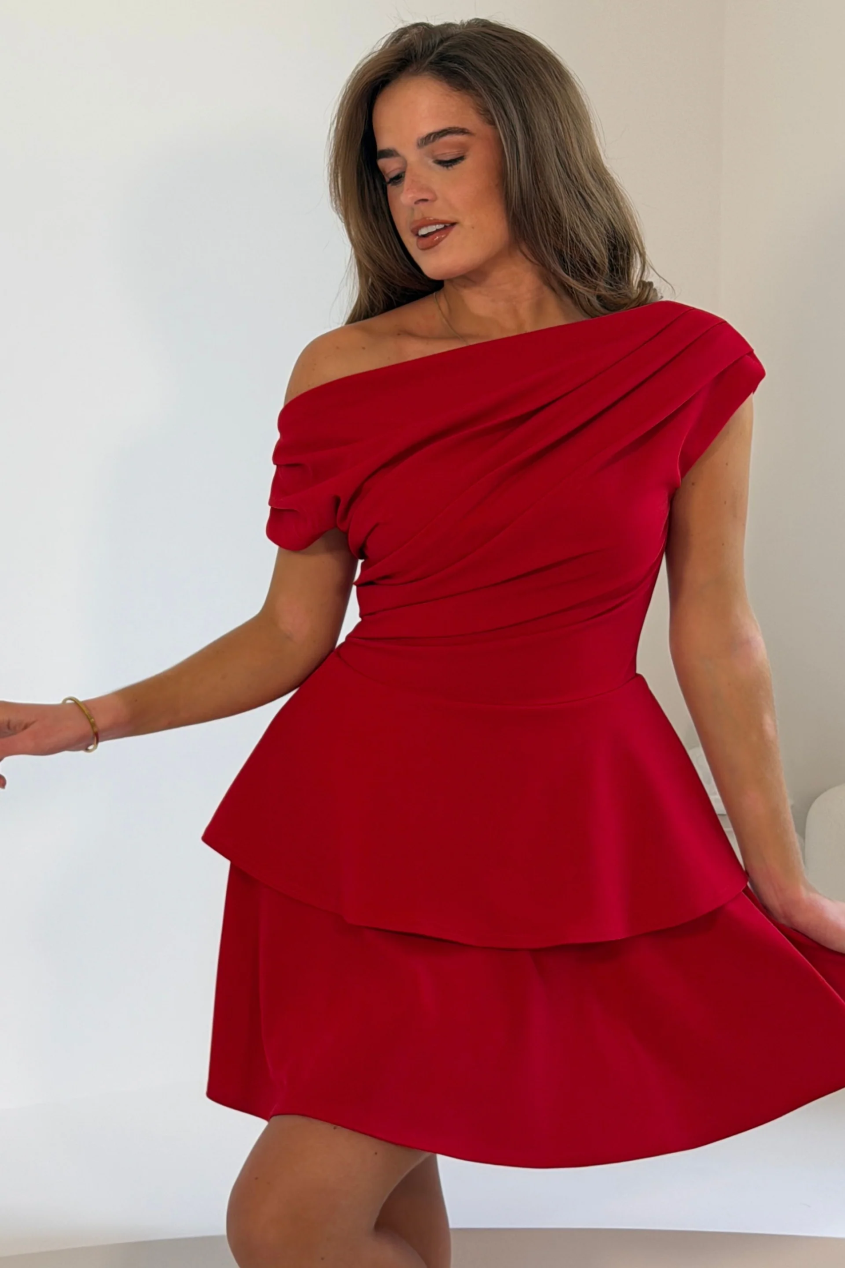 Pippa Mini Dress Red