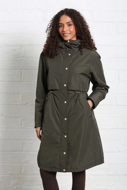 R&R Becca Coat Khaki