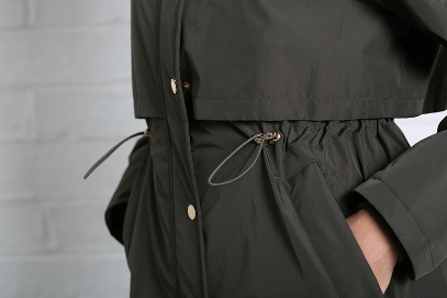 R&R Becca Coat Khaki - Image 6