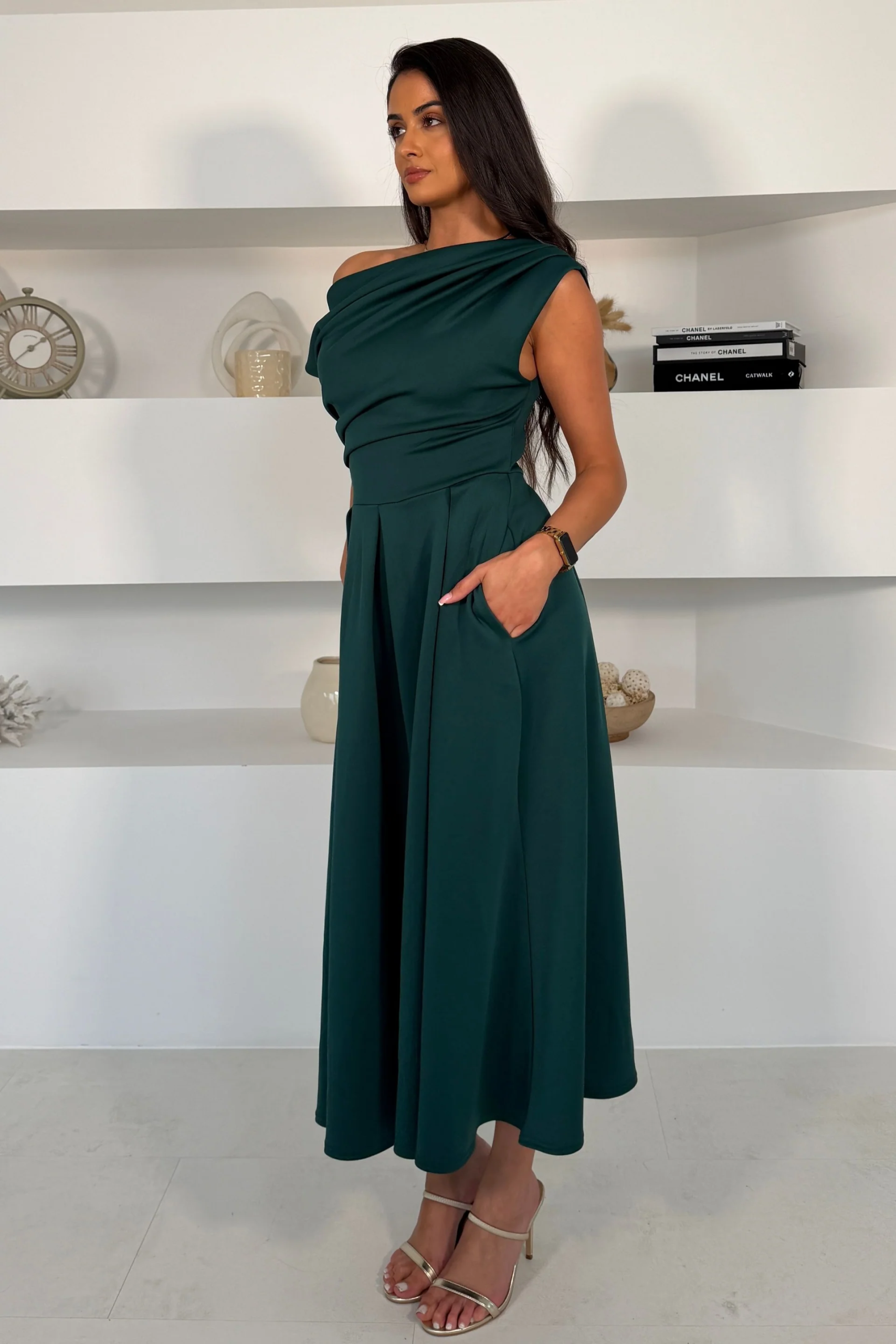 Betty Dress Green - Image 2