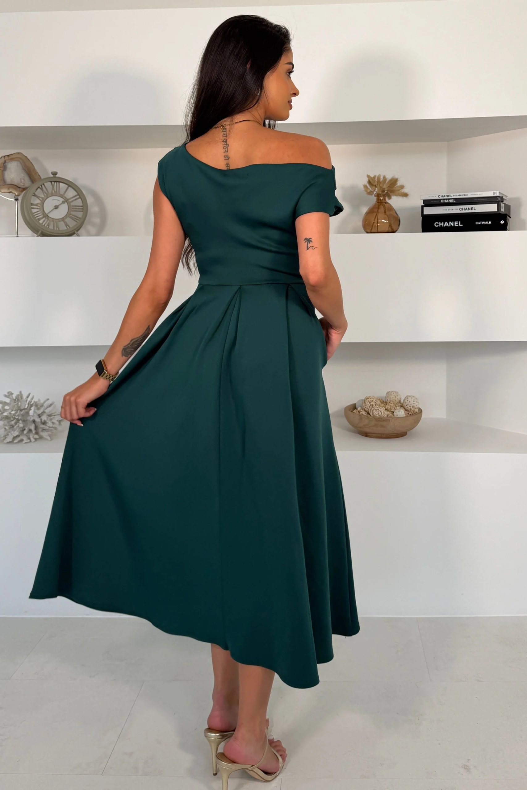 Betty Dress Green - Image 3