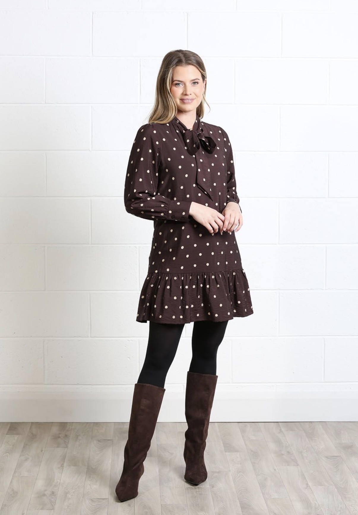 Rant&Rave Annabelle Dress Brown