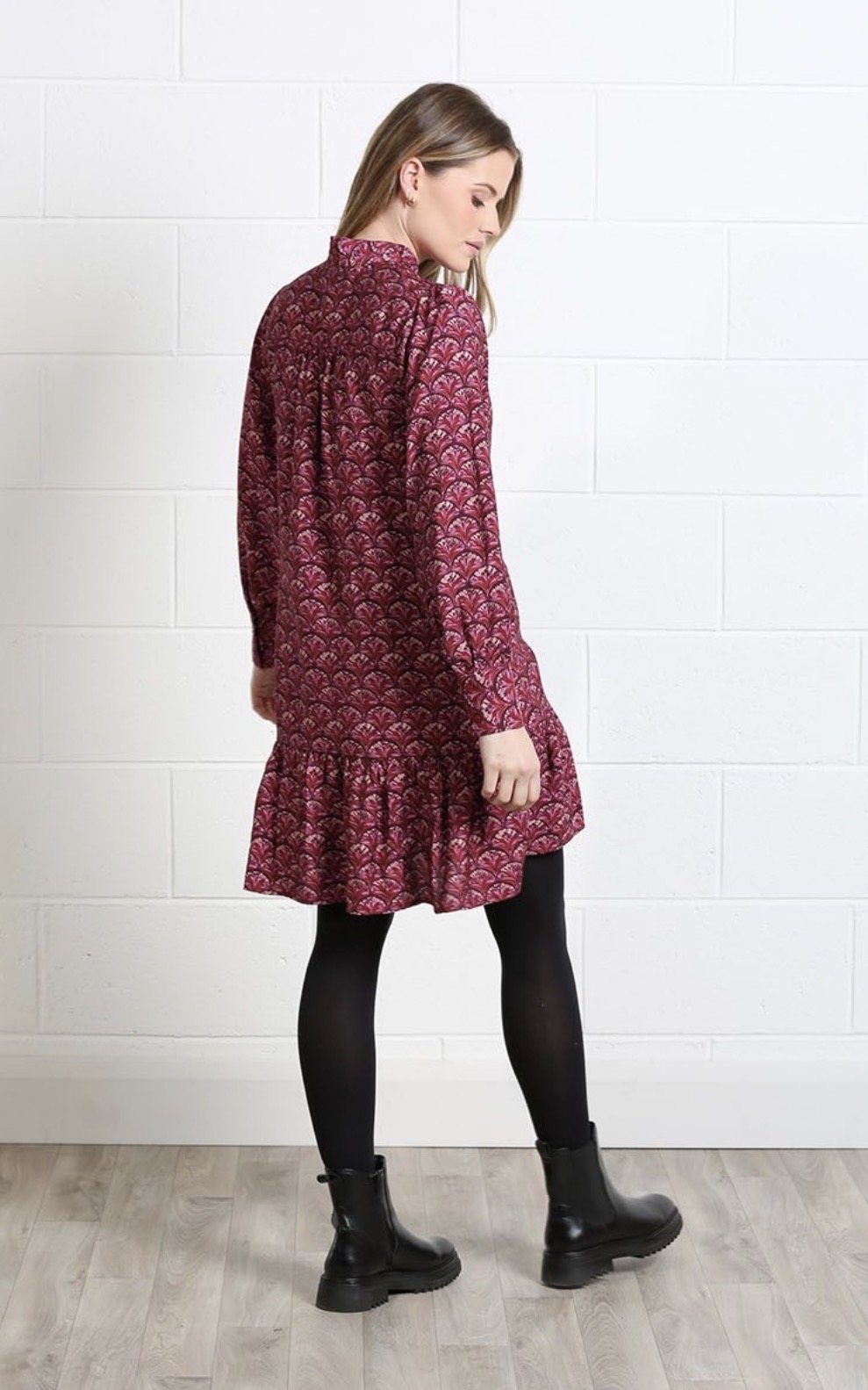 Rant&Rave Annabelle Dress Berry - Image 2