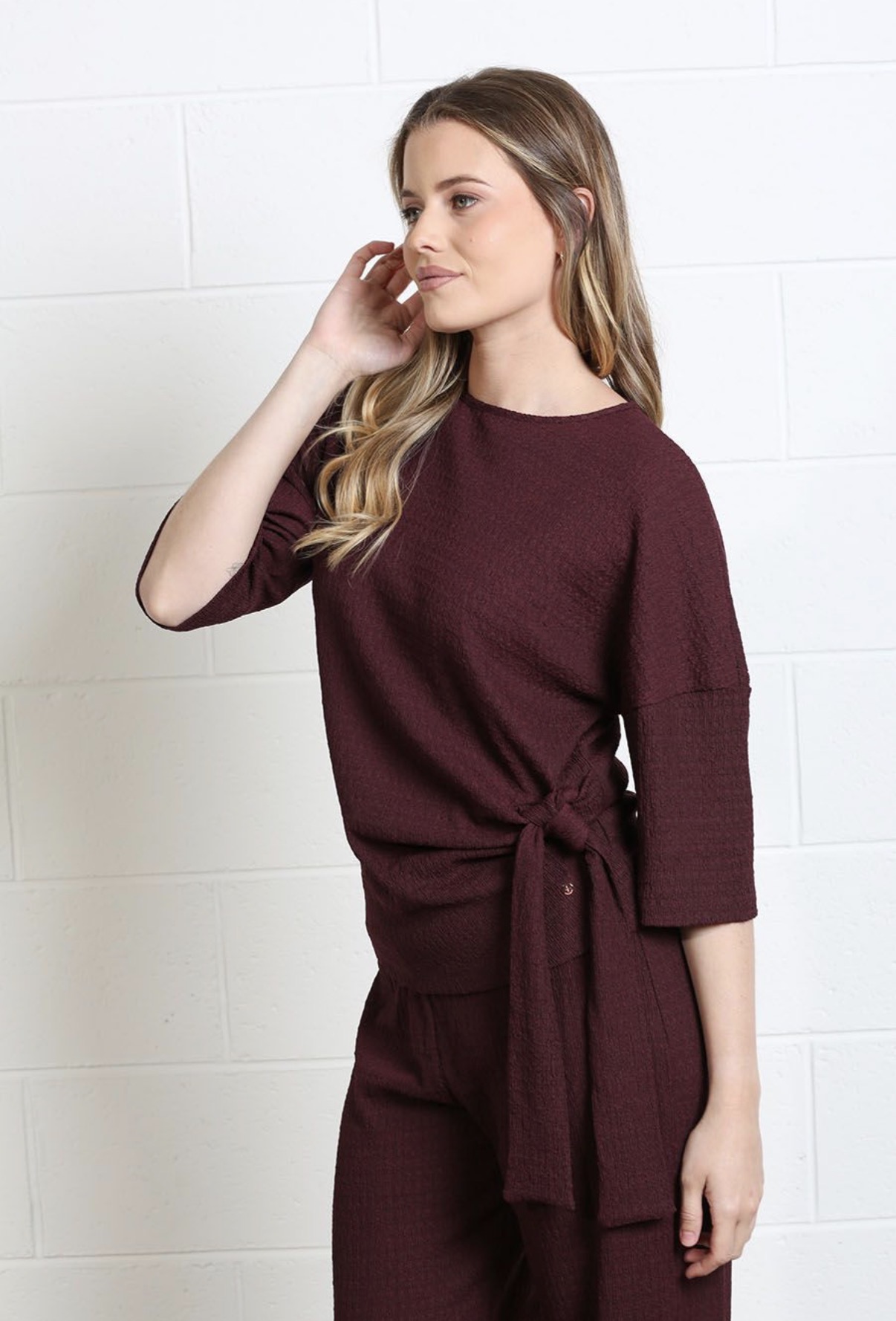 Rant&Rave Freya Co-Ord Wine - Image 2
