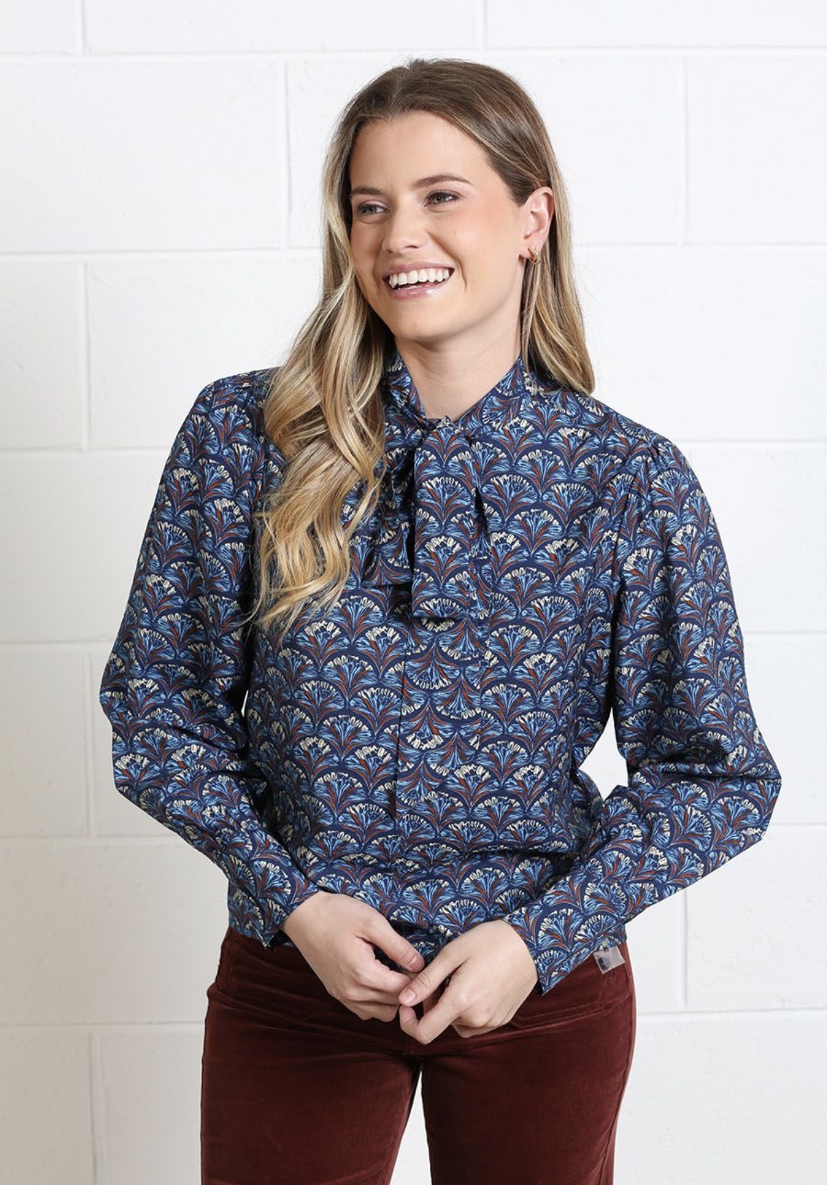 Rant&Rave Isabella Blouse Blue