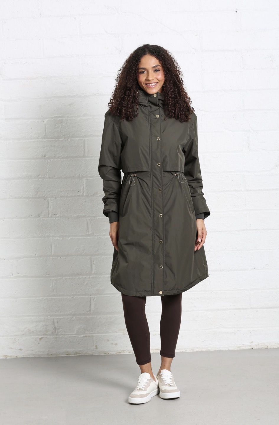 R&R Becca Coat Khaki - Image 2