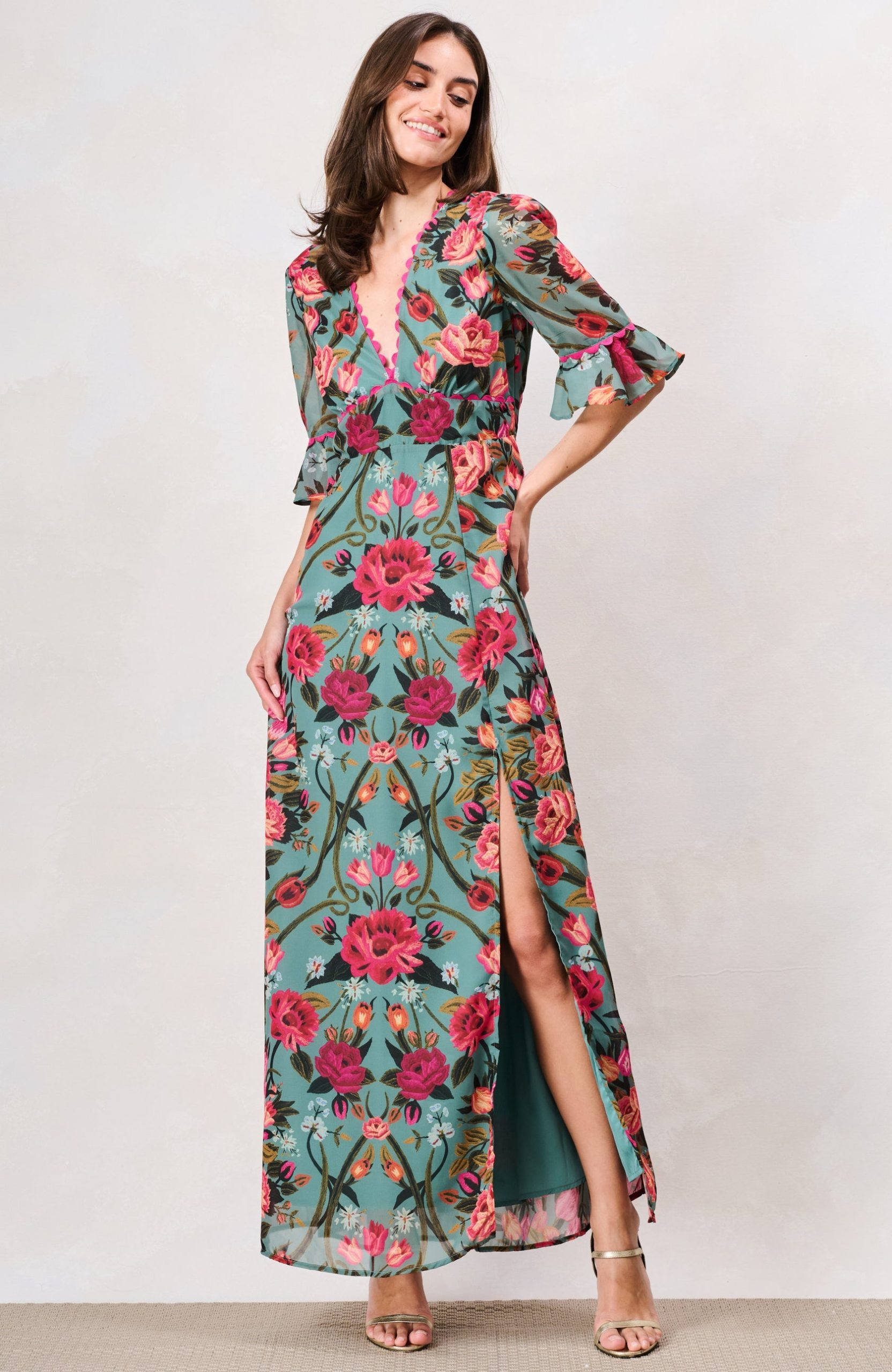 Joanna Floral Dress - Image 3
