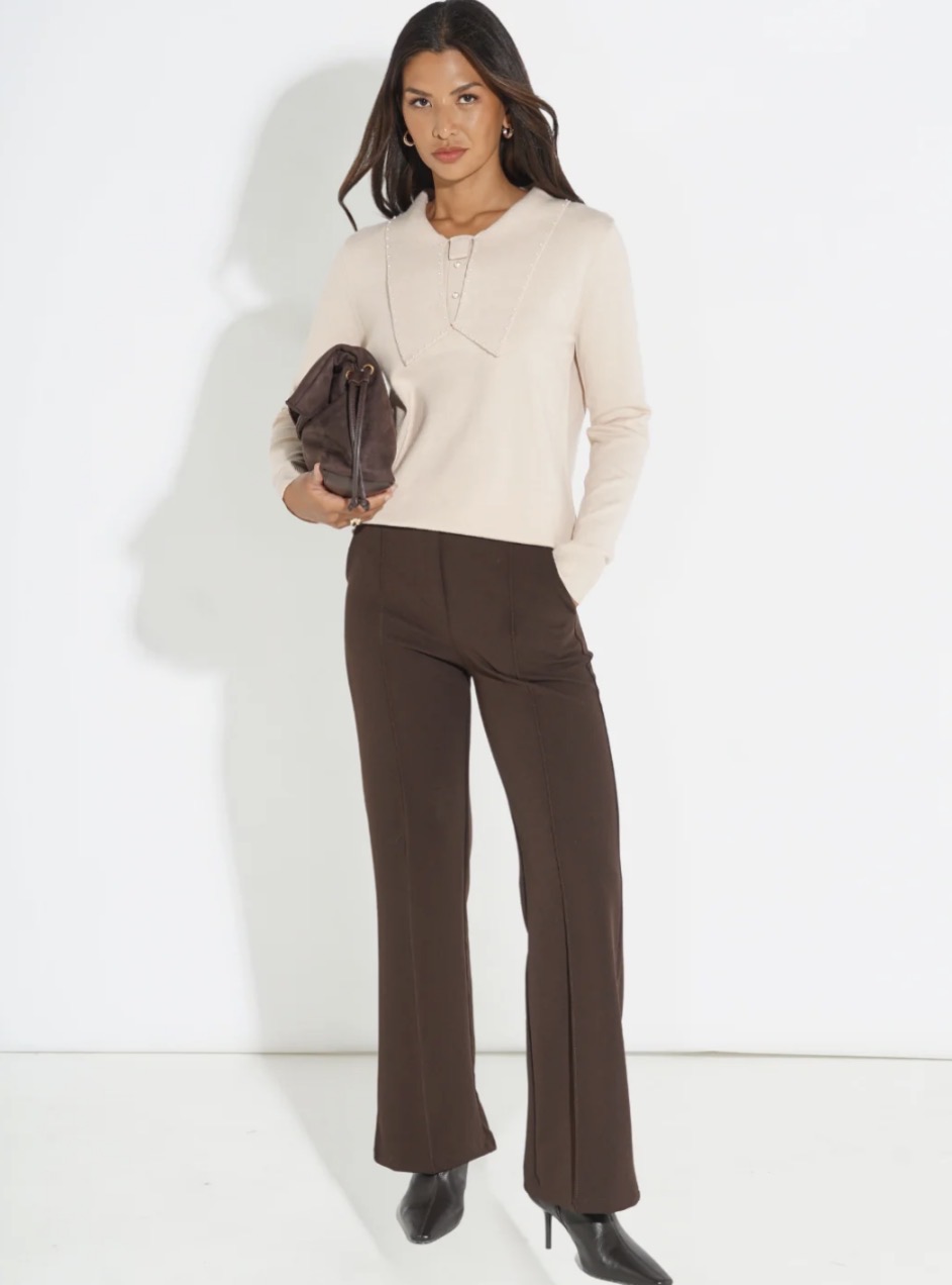 K&P Yale Trouser Brown