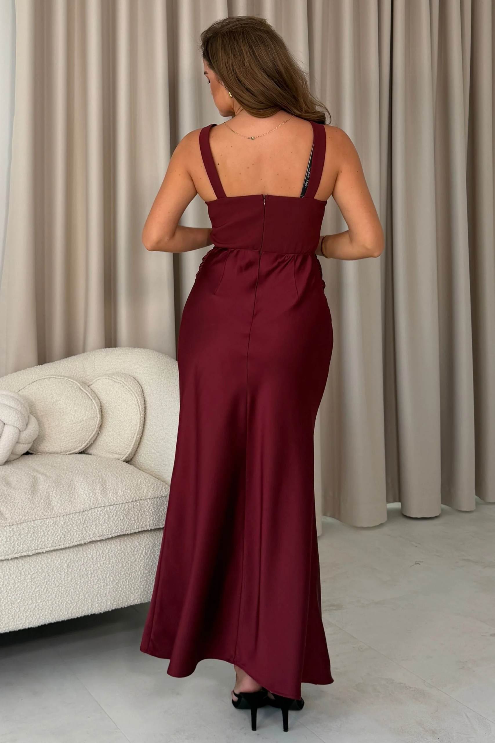 Justine Dress Wine - Image 3