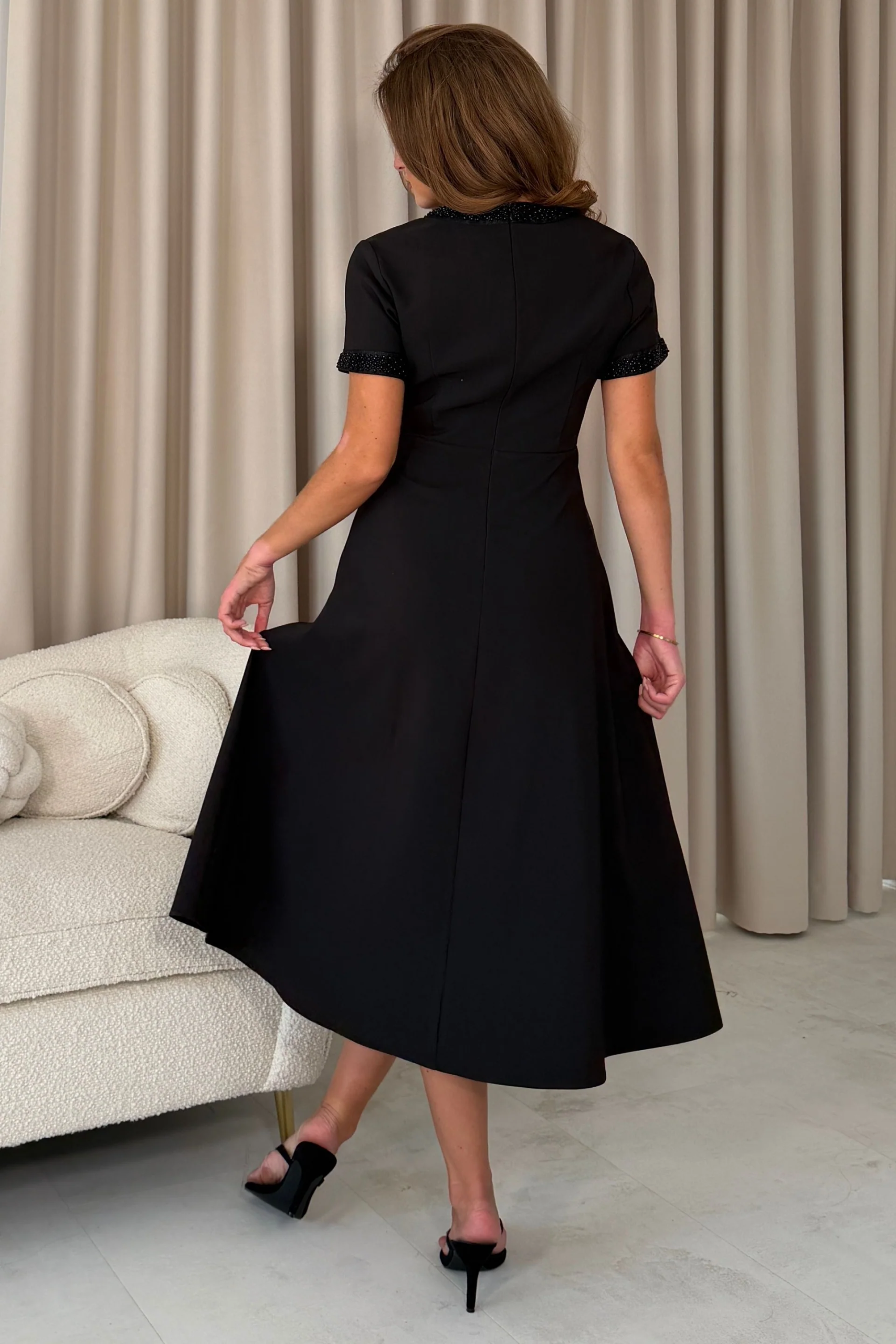 Natalia Dress Black - Image 2