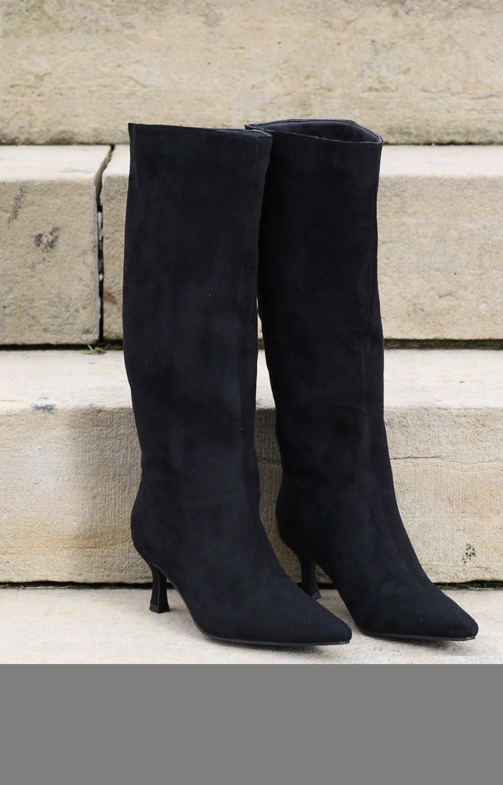 R&R Daisy Boots Black