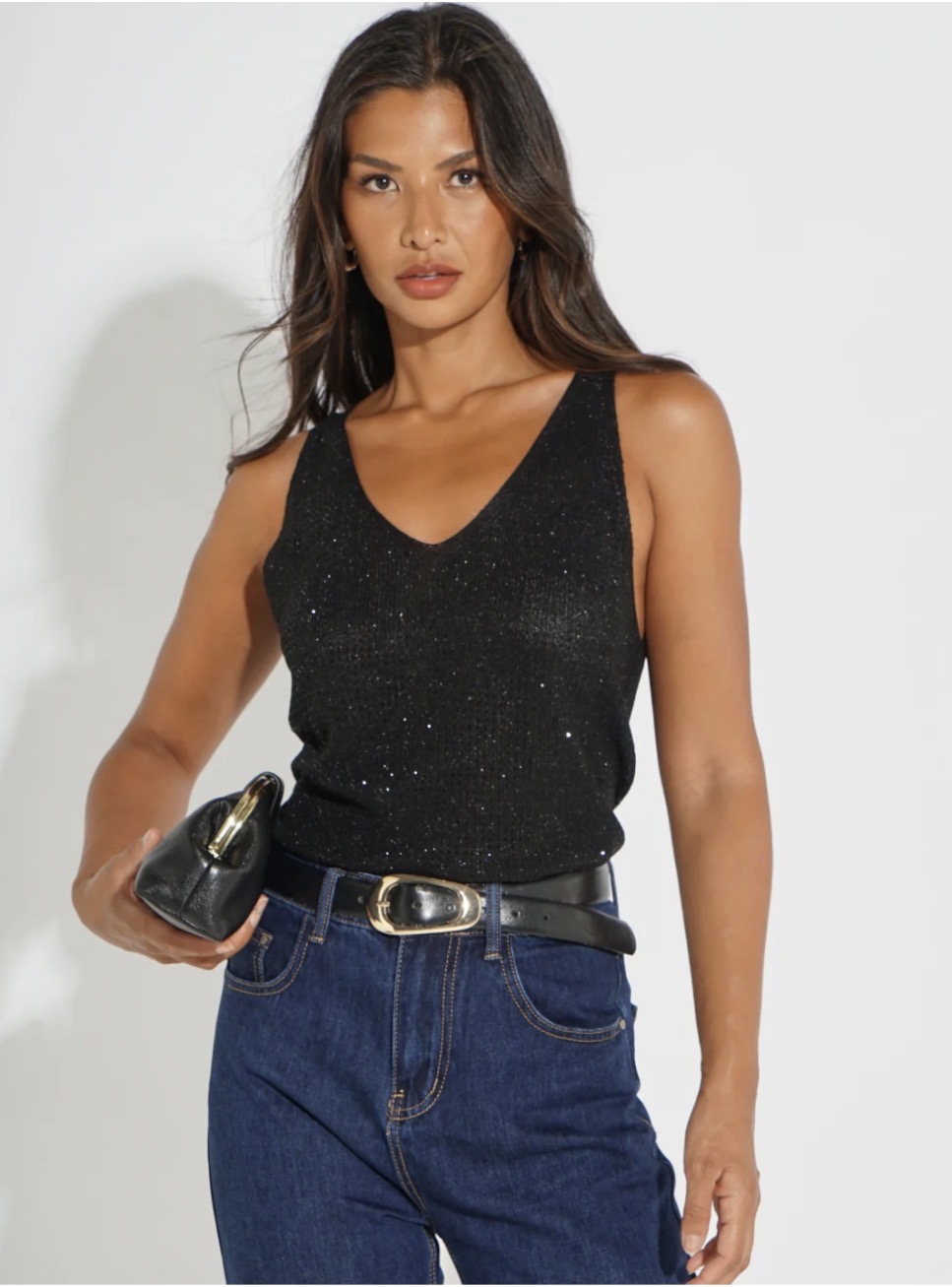 K&P Kennedy Cami Black