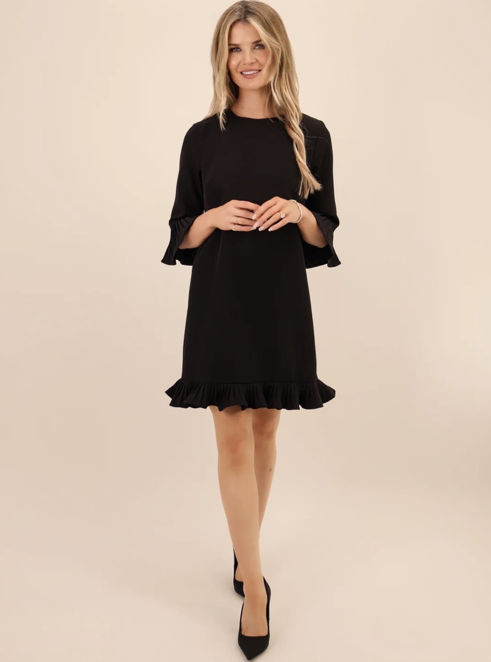 K&P Olivia Dress Black