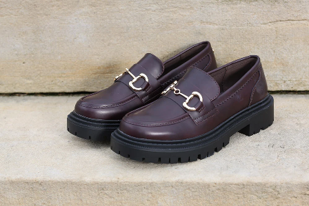Lucinda Loafer Burgundy