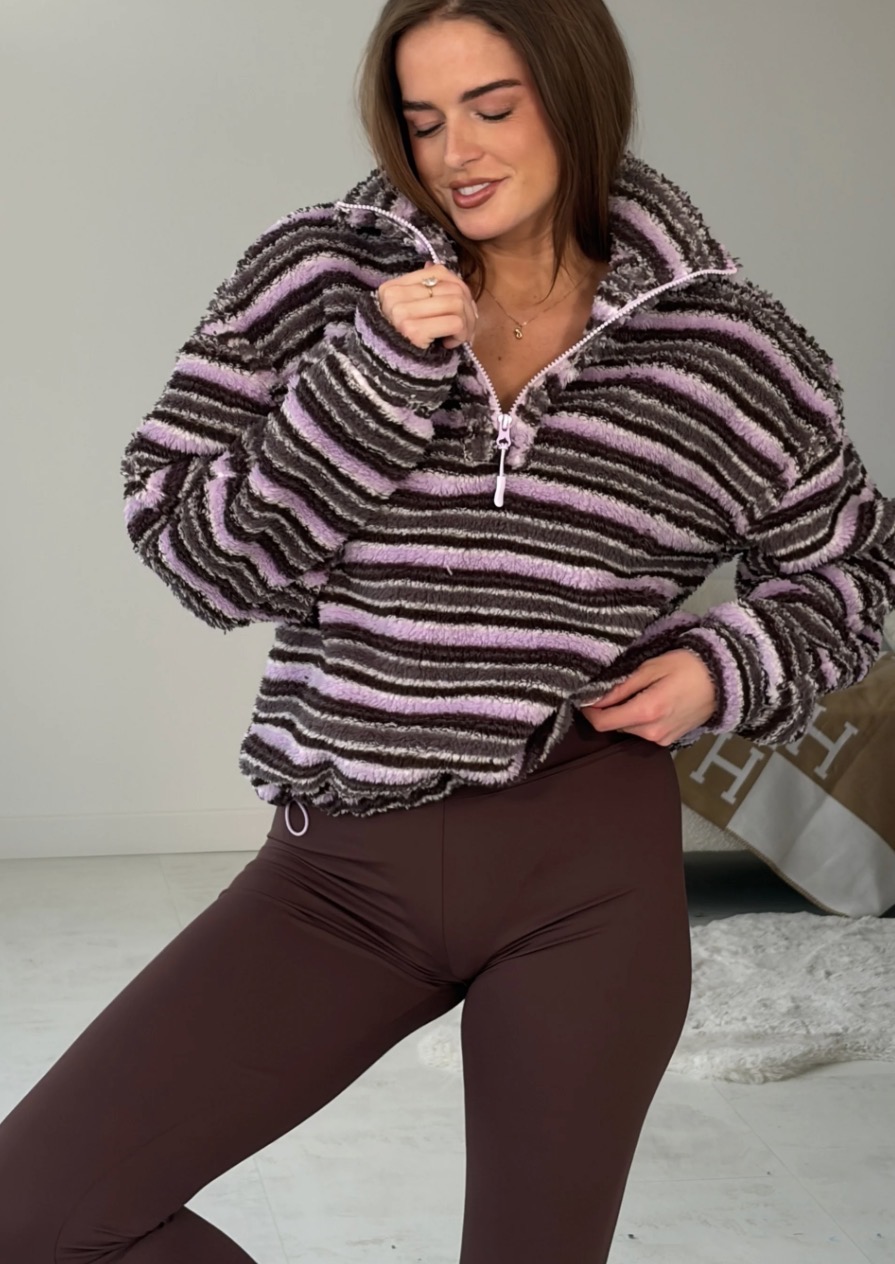 Lulu Stripe Fleece