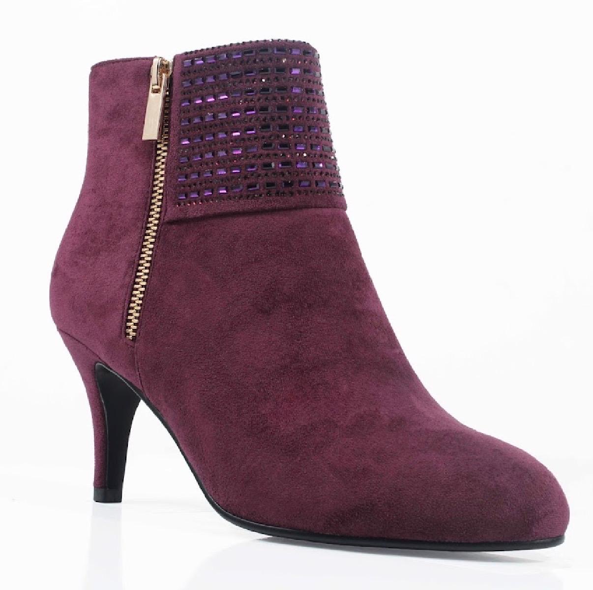 Susst Alisha Boot Wine