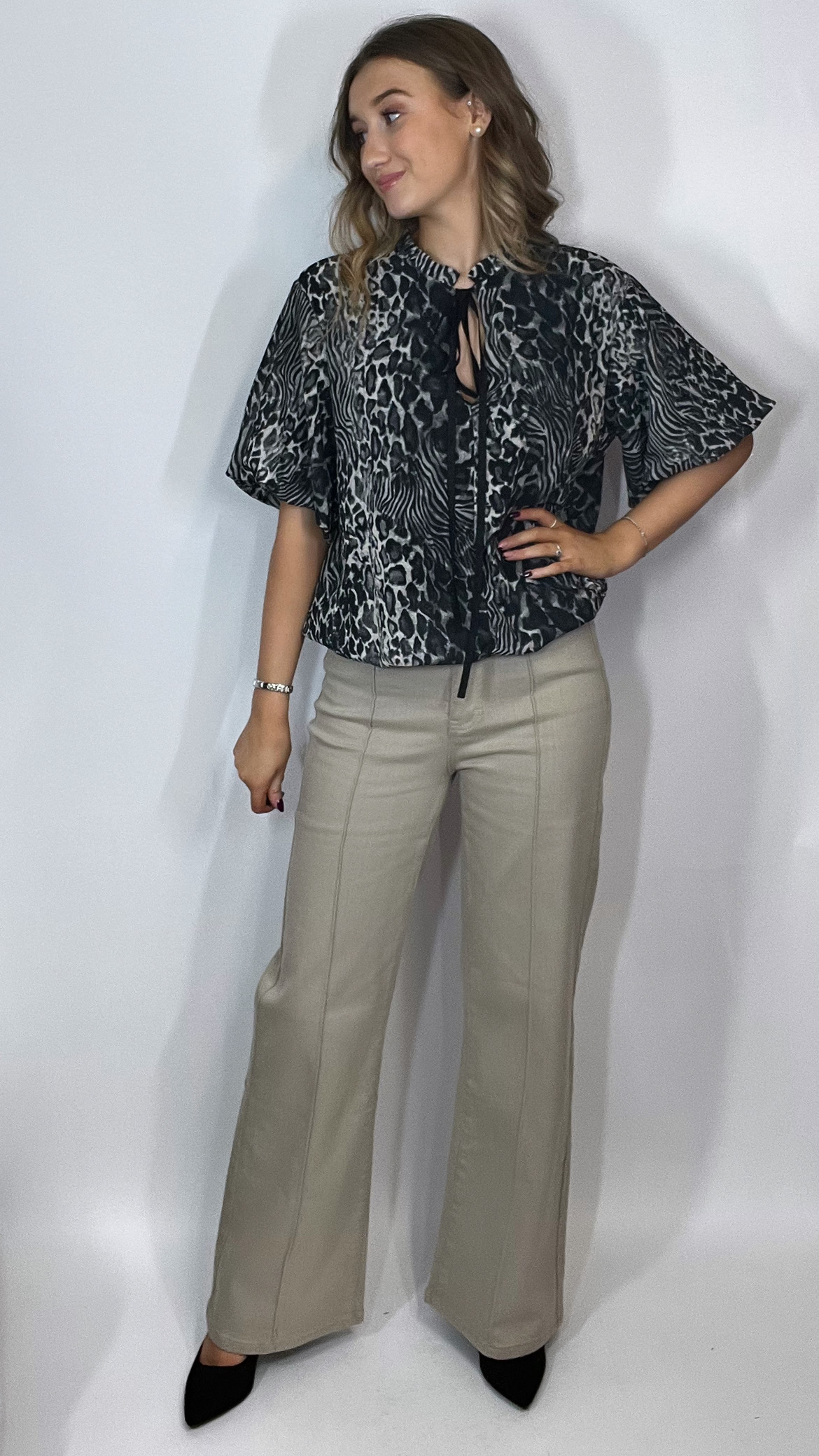 K&P Ava Top Black