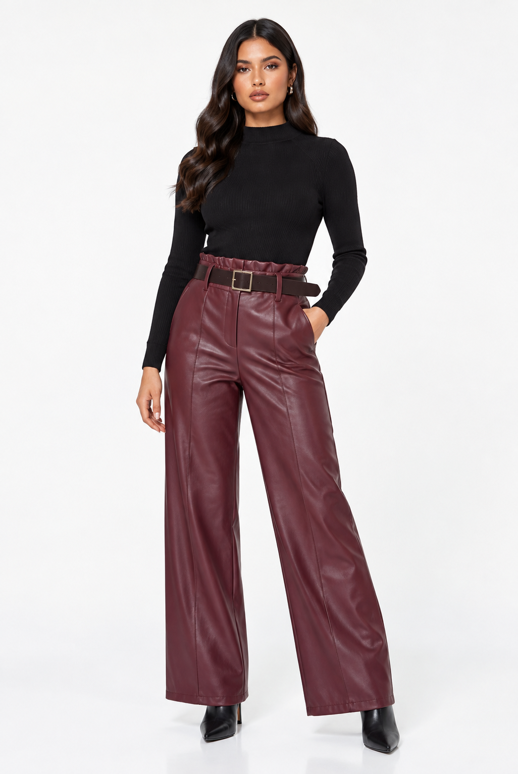 Kia Trouser Wine