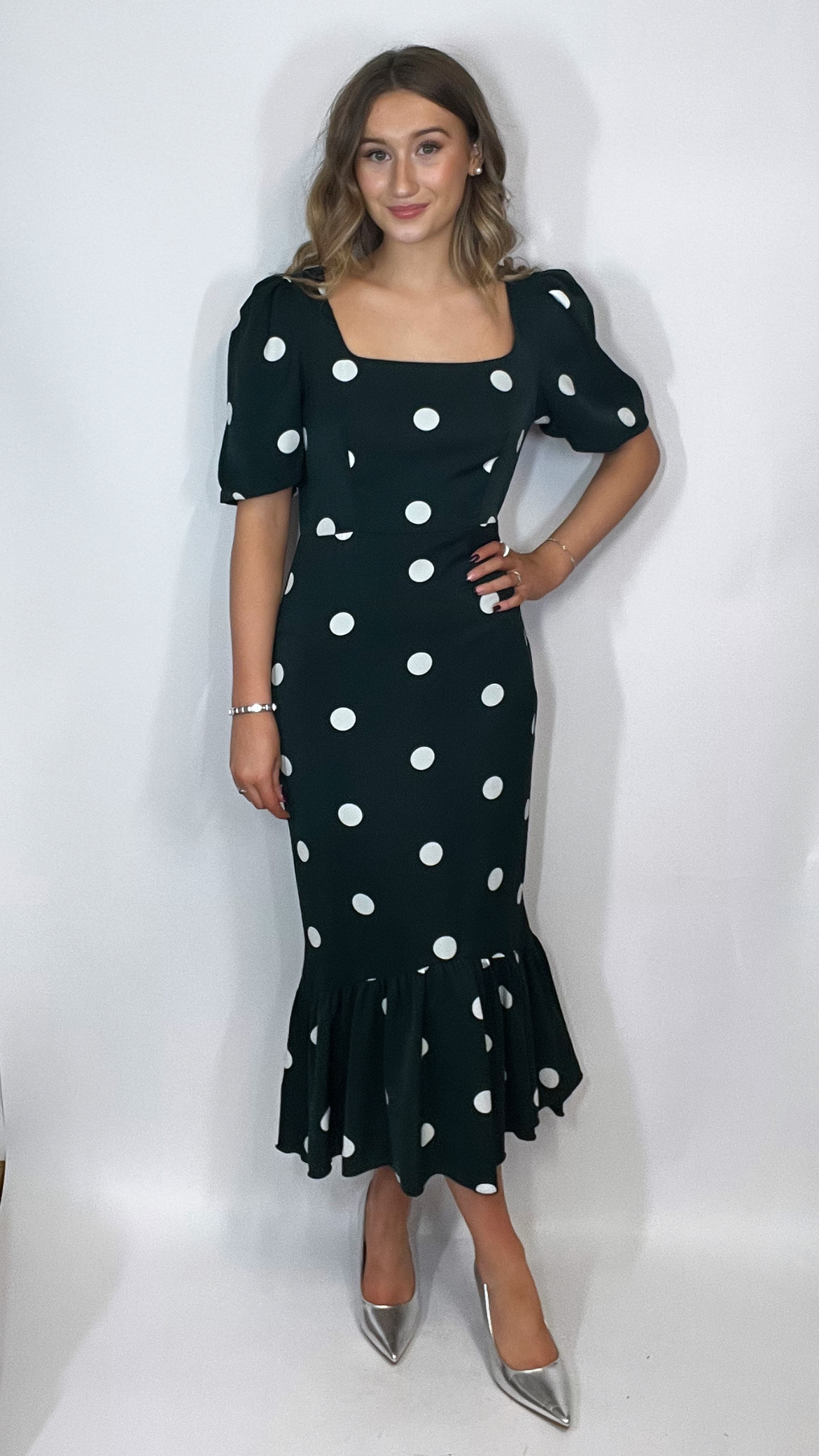 Jennifer Dress Green - Image 3