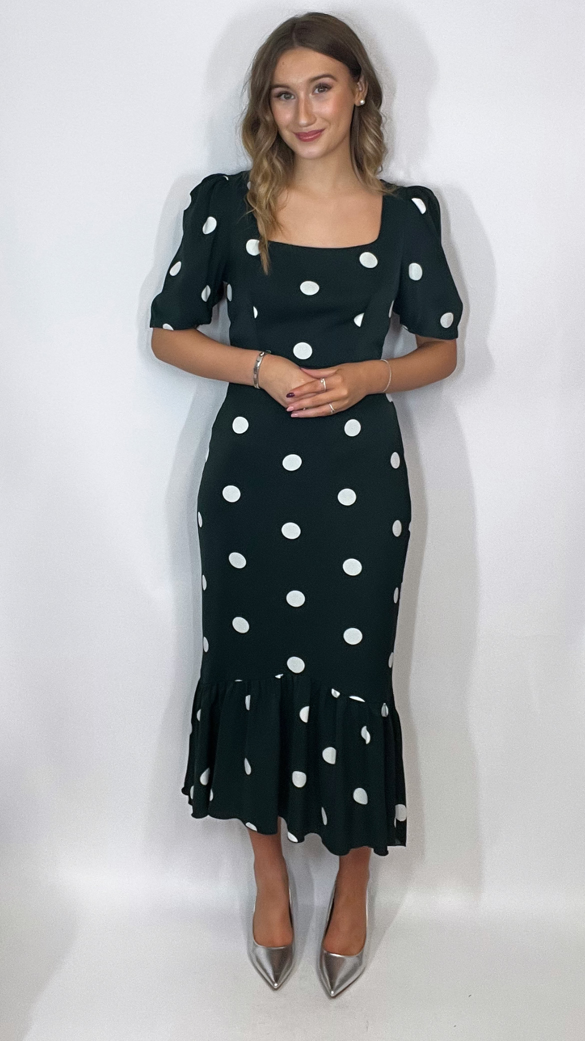 Jennifer Dress Green - Image 4