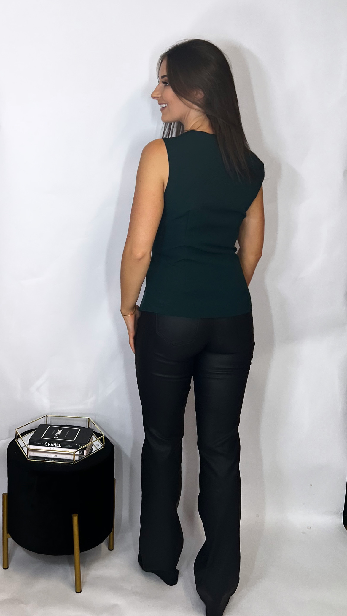 Jamie Waistcoat Emerald - Image 3