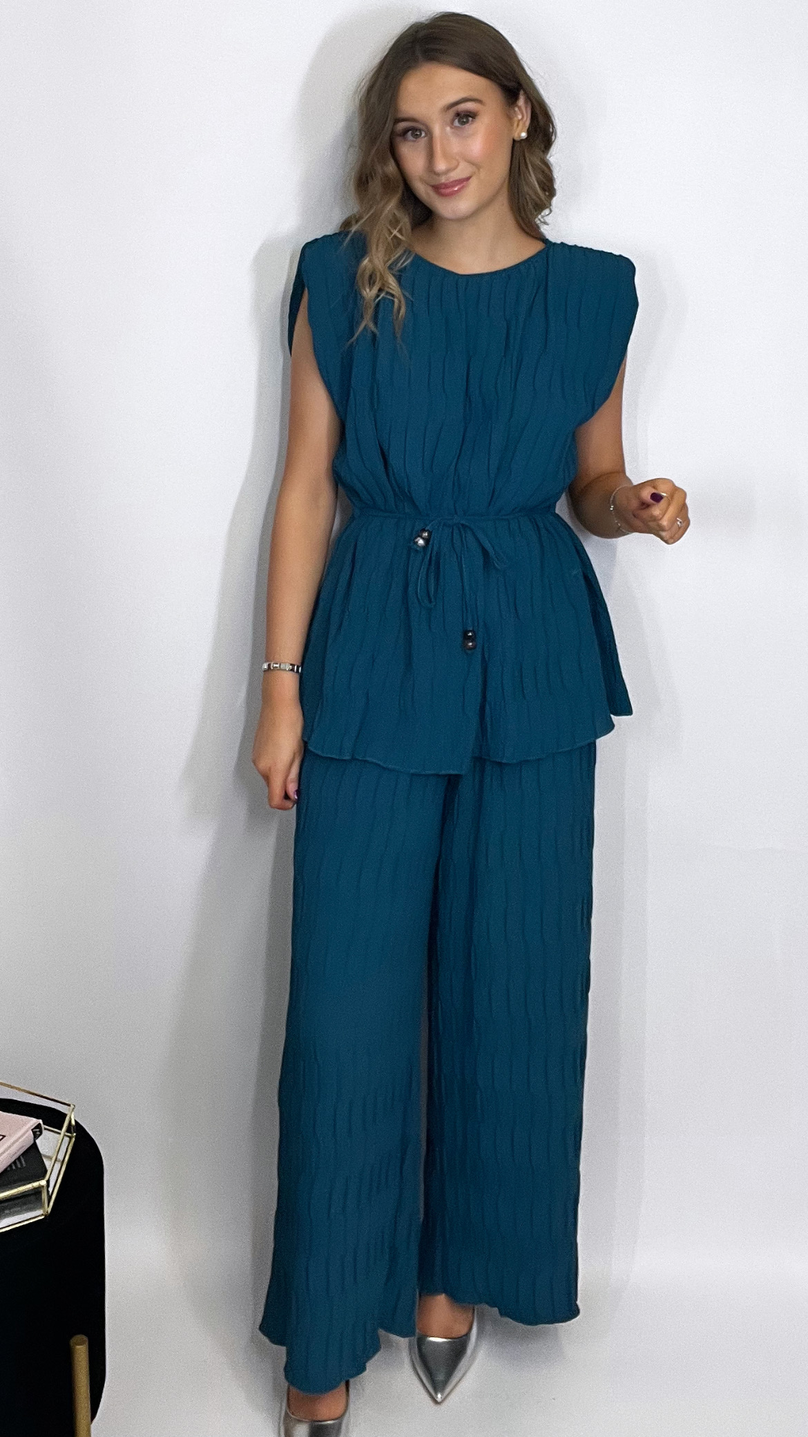 Zinnia Teal Co-Ord