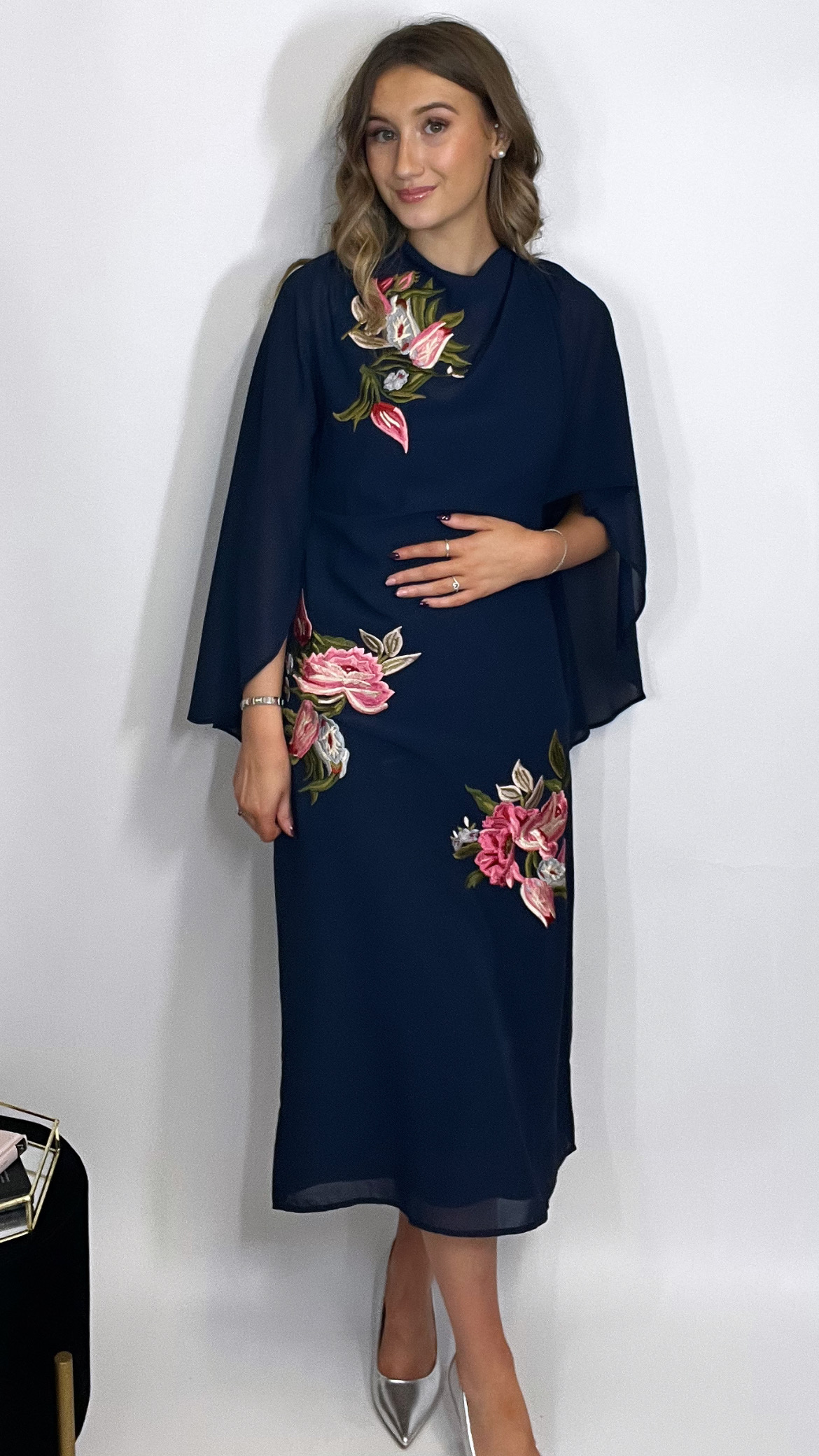 Ludmila Dress Navy