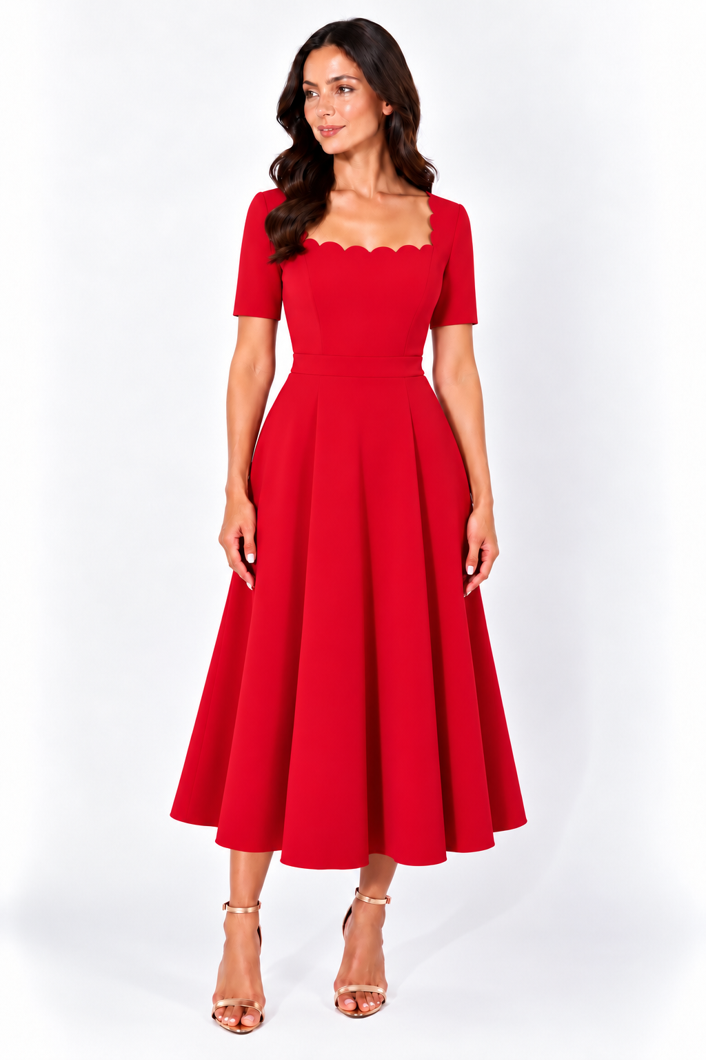 Livia Dress Red