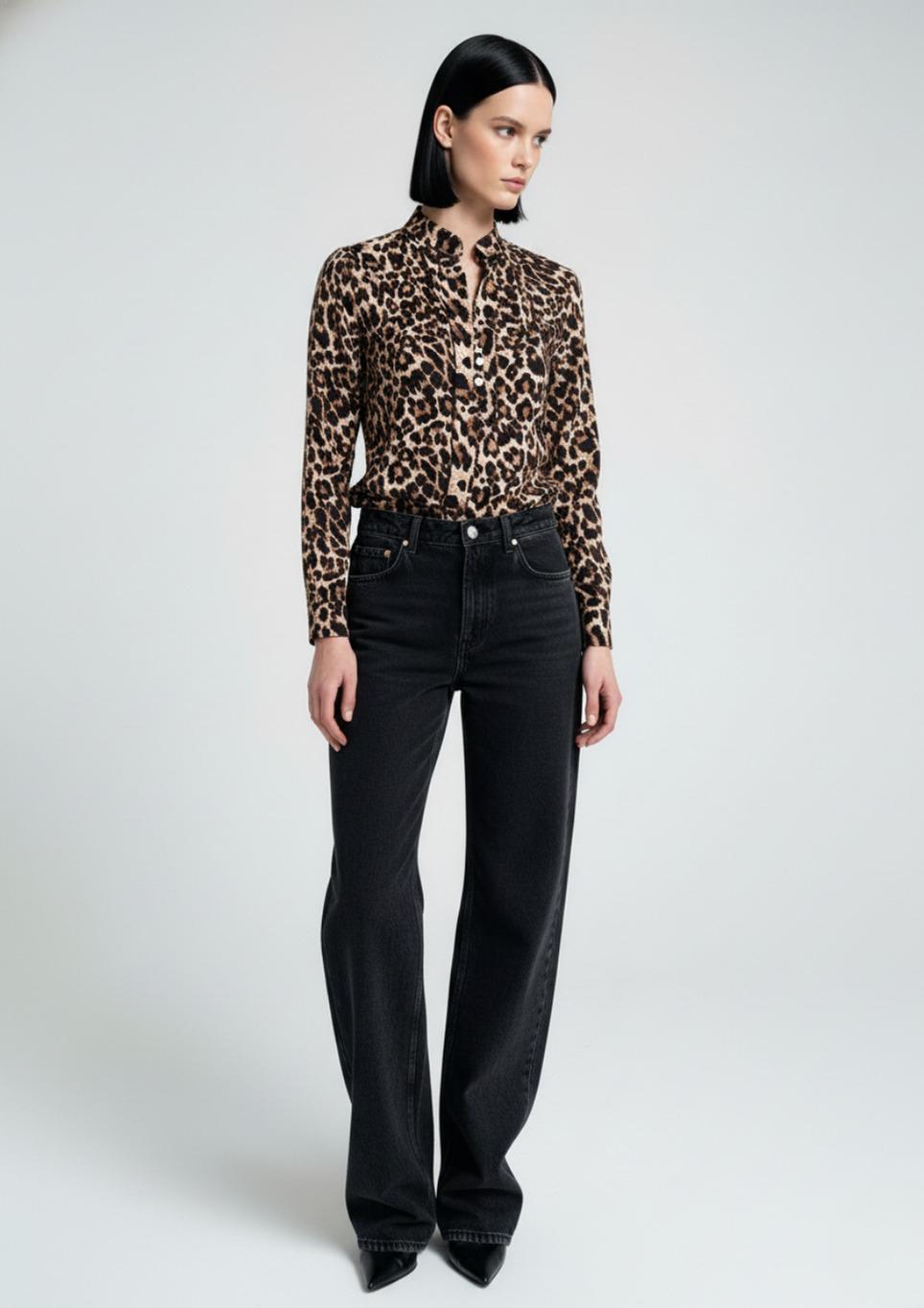 Fleur Leopard Top