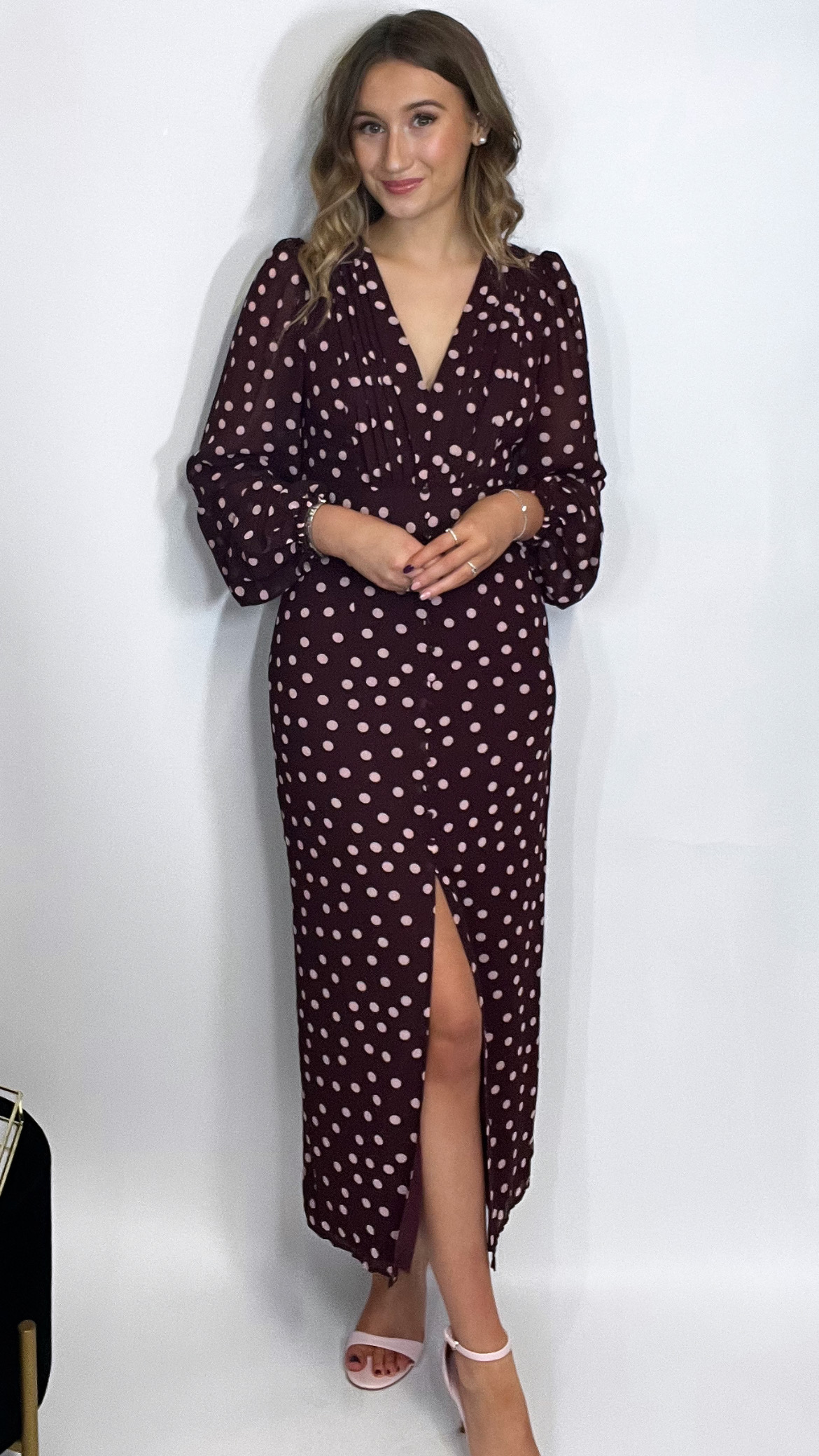Mimi Dress Burgundy