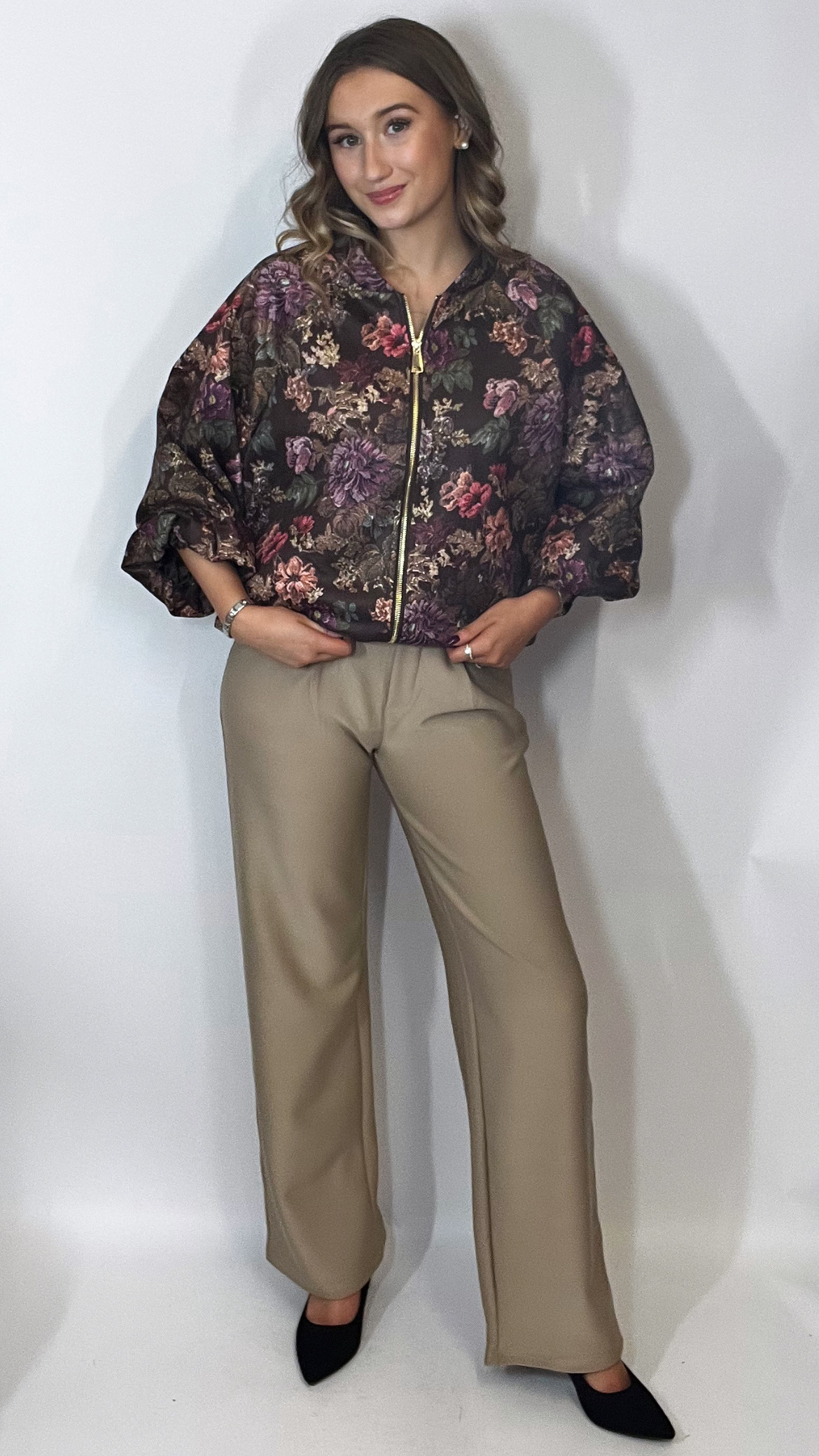 Selina Floral Jacket