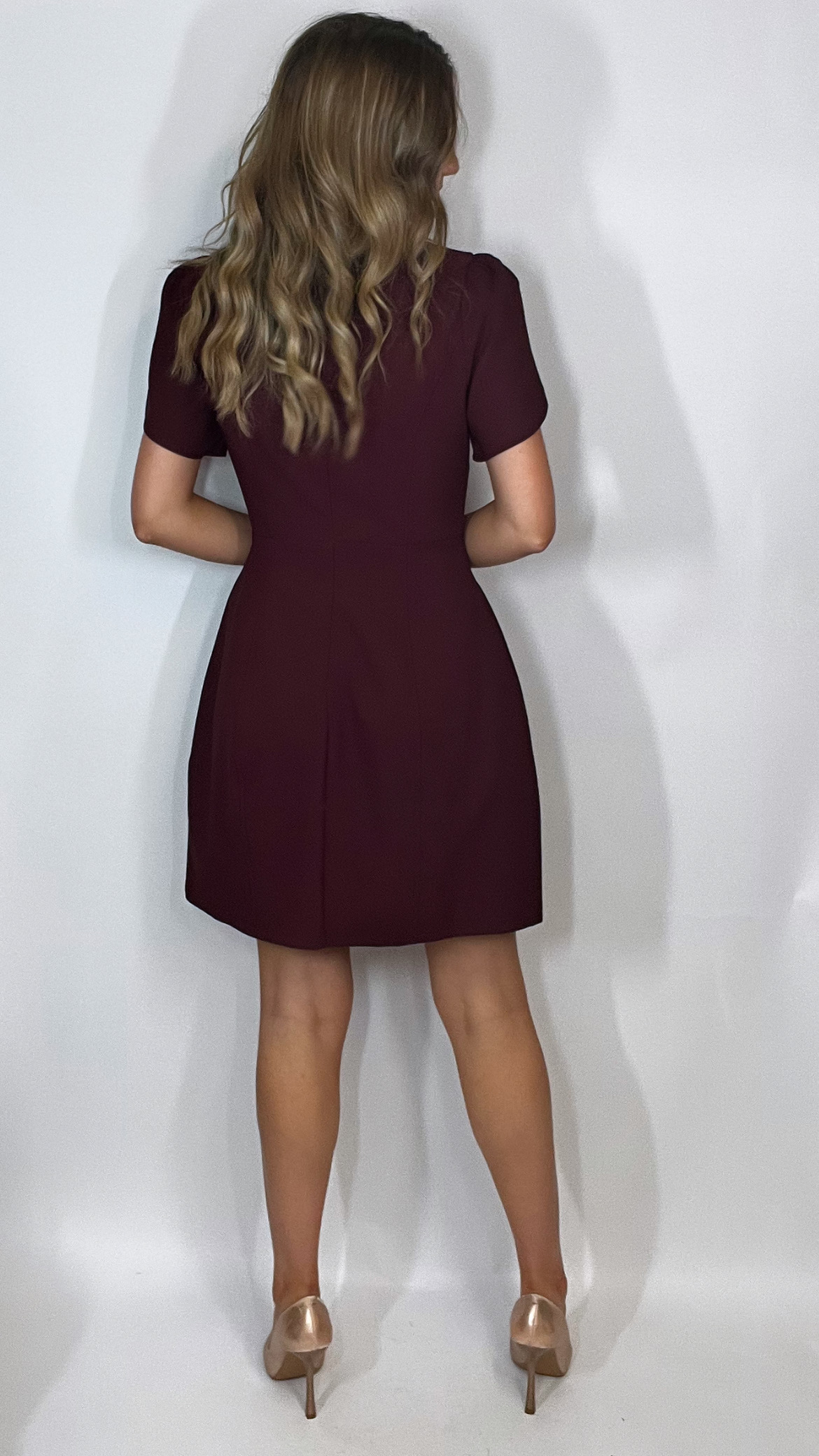 Ami Dress Wine - Image 5