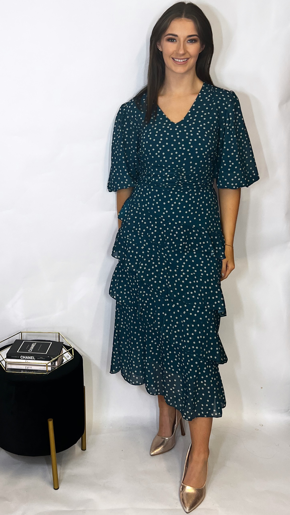 Colleen Dress Teal