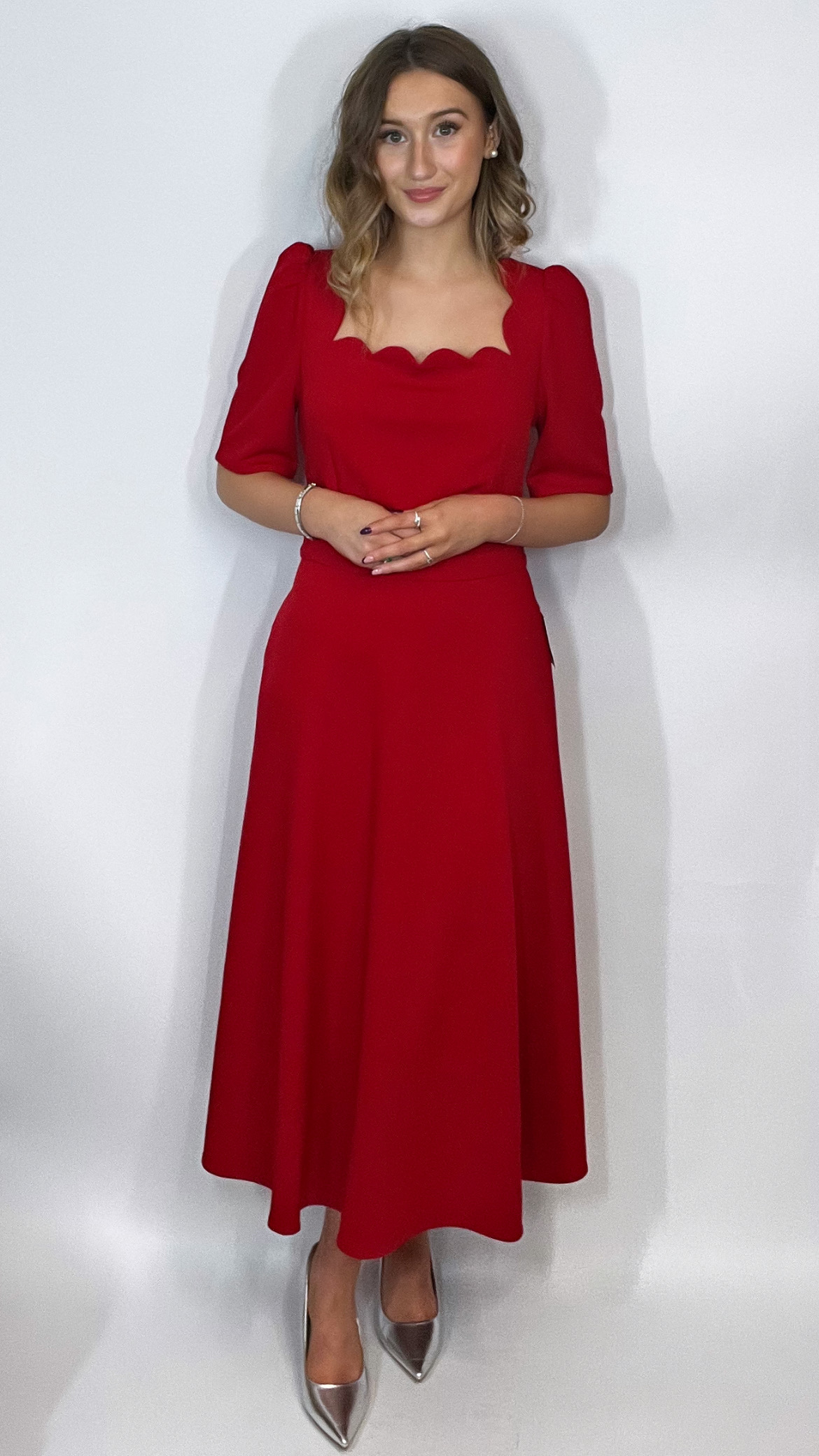 Livia Dress Red