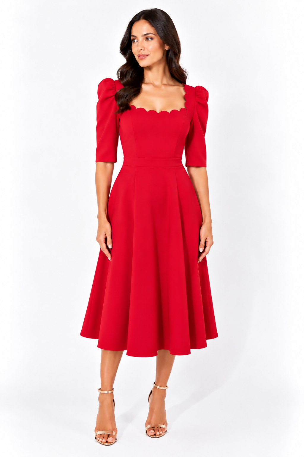 Livia Dress Red