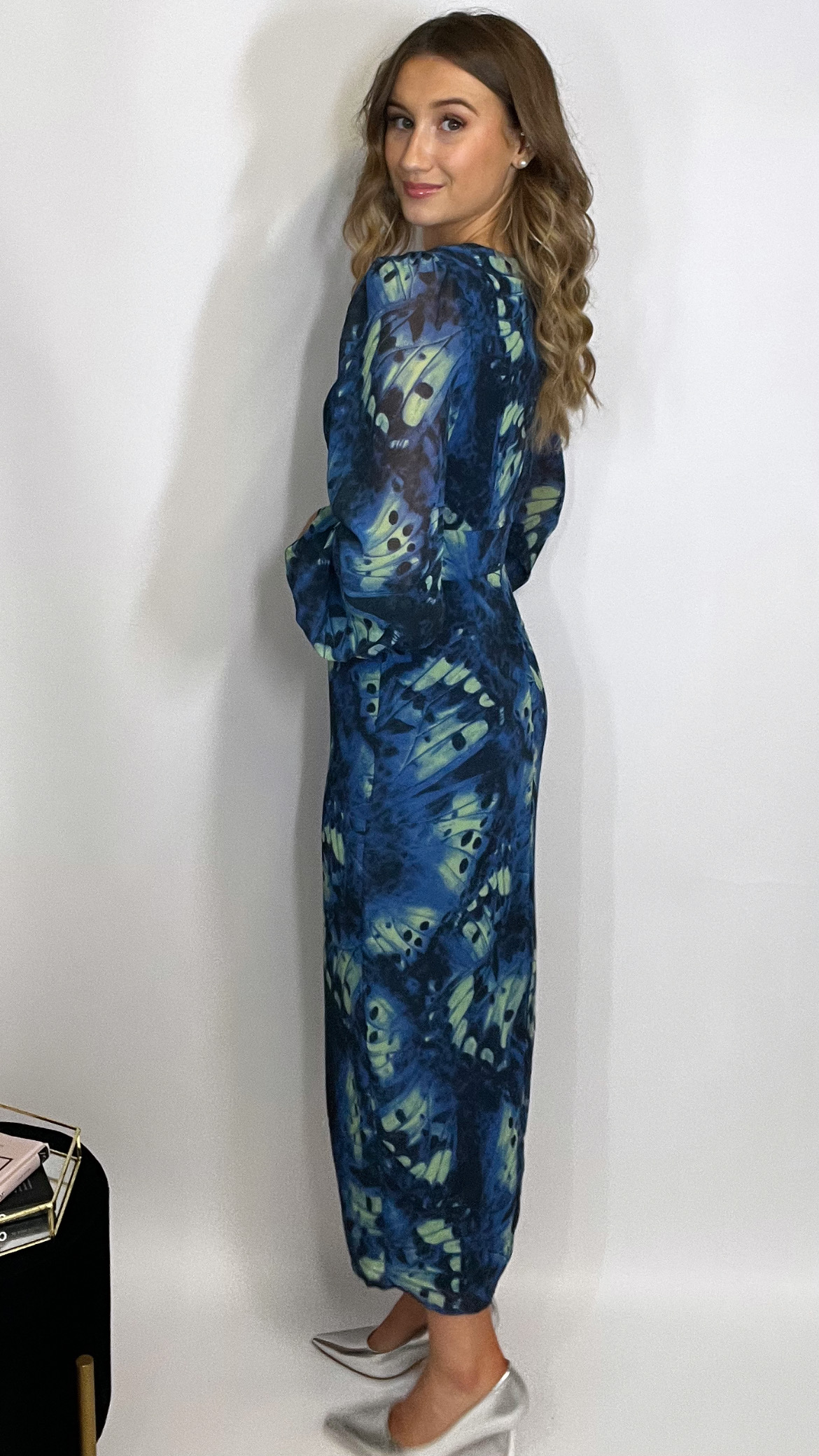 Mimi Dress Teal - Image 3
